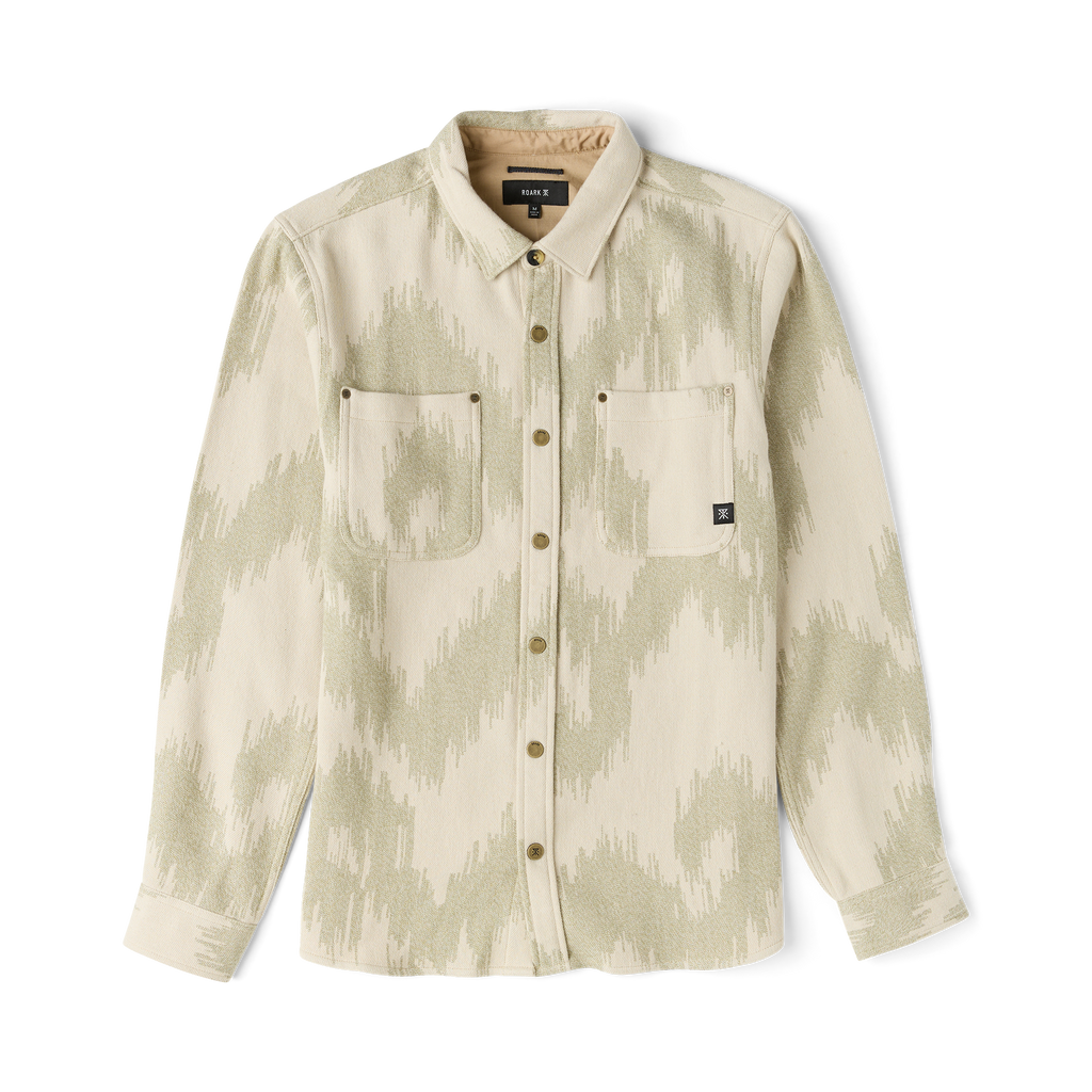 Journey Jacquard Langarm Flannel - Hafer