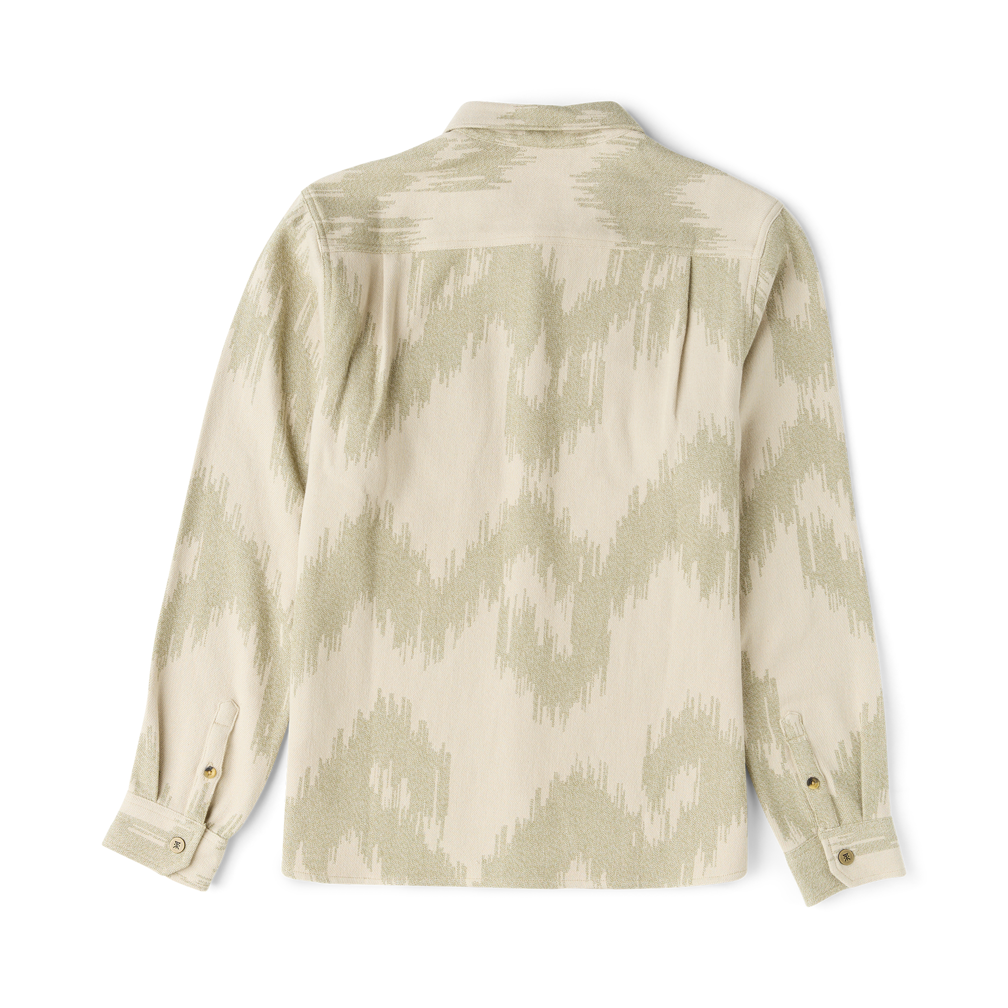 Journey Jacquard Langarm Flannel - Hafer