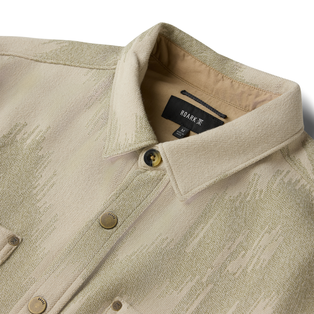 Journey Jacquard Langarm Flannel - Hafer