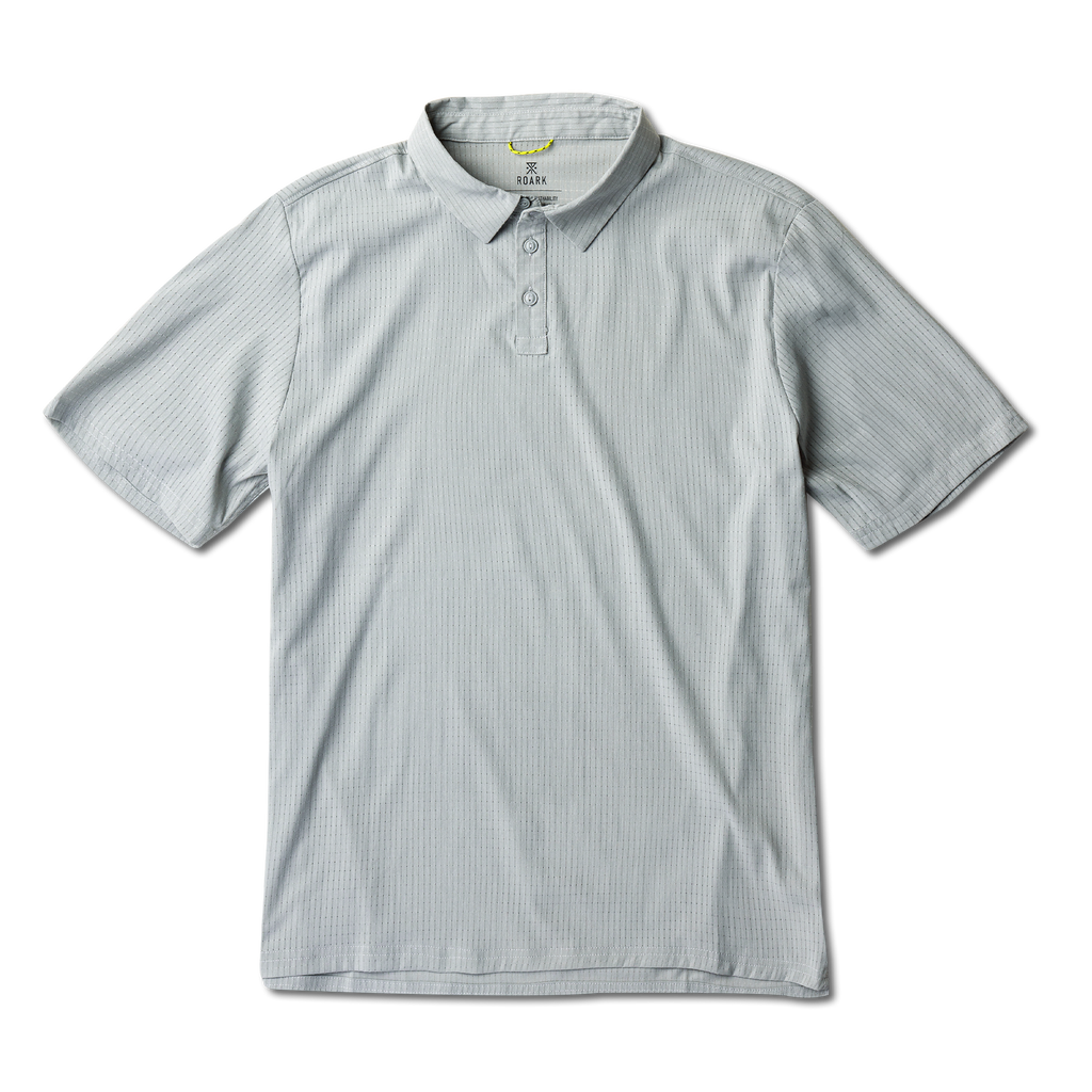 Bless Up Breathable Stretch Polo Shirt - Grau