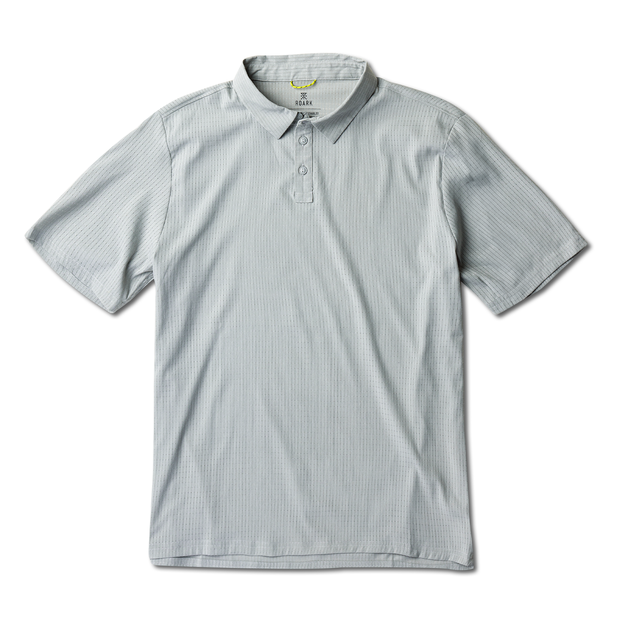 Bless Up Breathable Stretch Polo Shirt - Grau