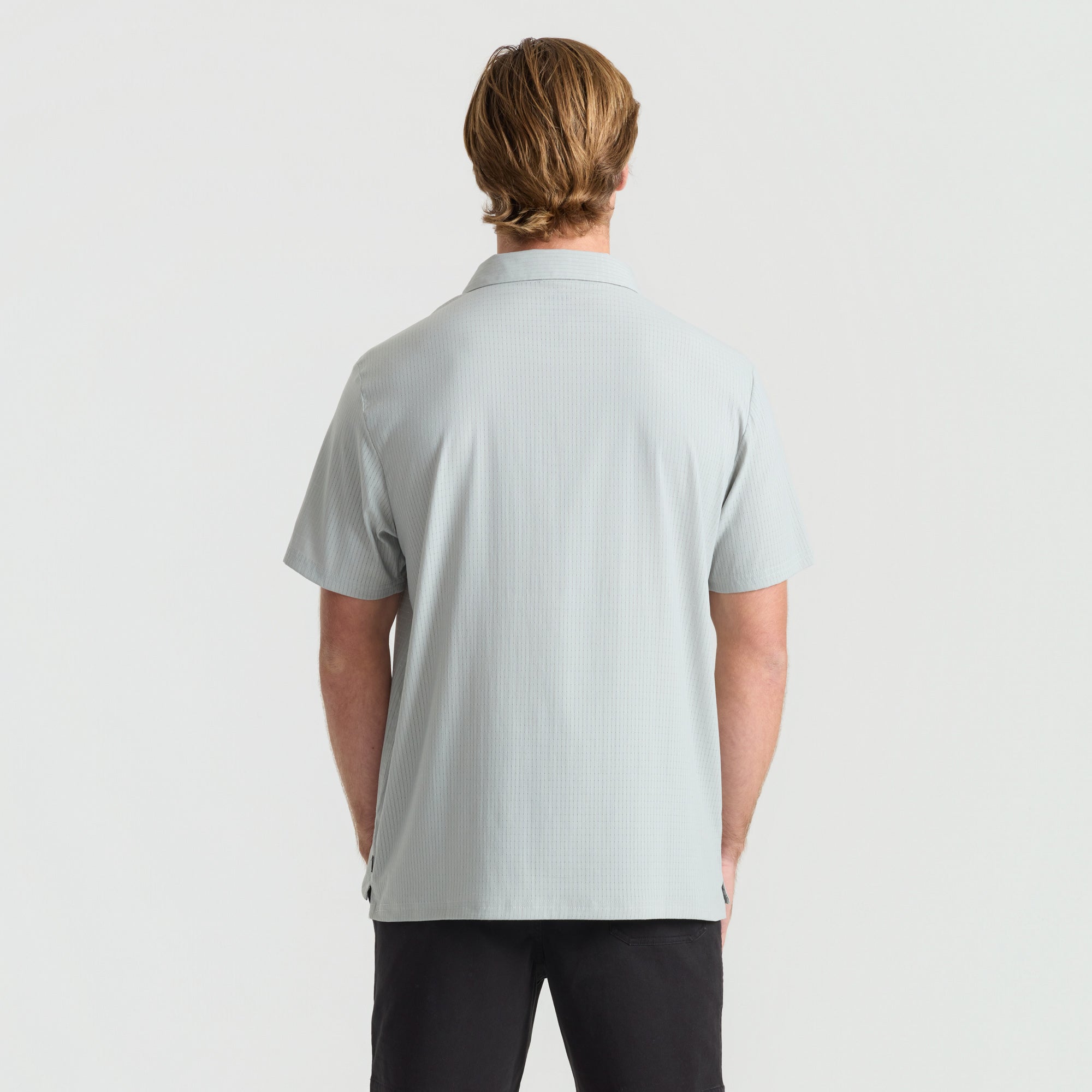 Bless Up Breathable Stretch Polo Shirt - Grau