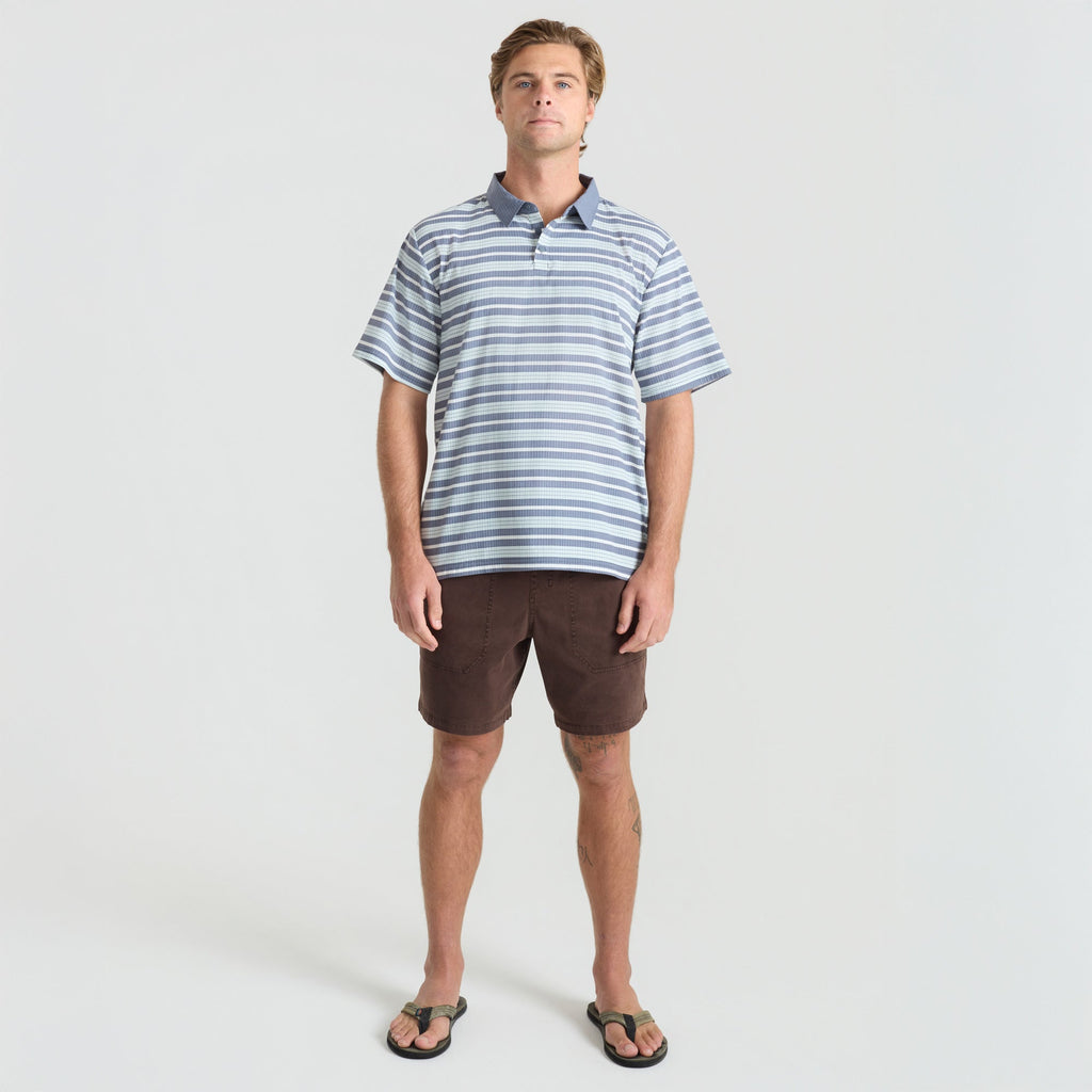 Bless Up Breathable Stretch Polo Shirt - Neptun (Deutsche Ausgabe)