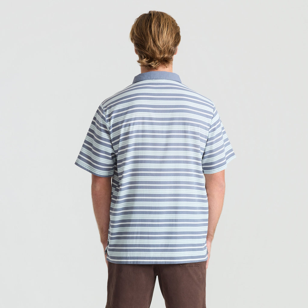 Bless Up Breathable Stretch Polo Shirt - Neptun (Deutsche Ausgabe)
