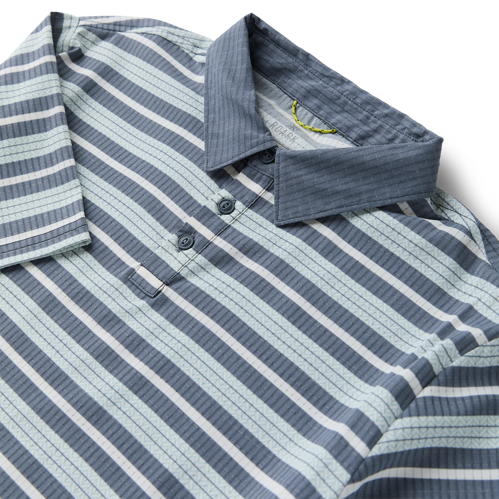 Bless Up Breathable Stretch Polo Shirt - Neptun (Deutsche Ausgabe)