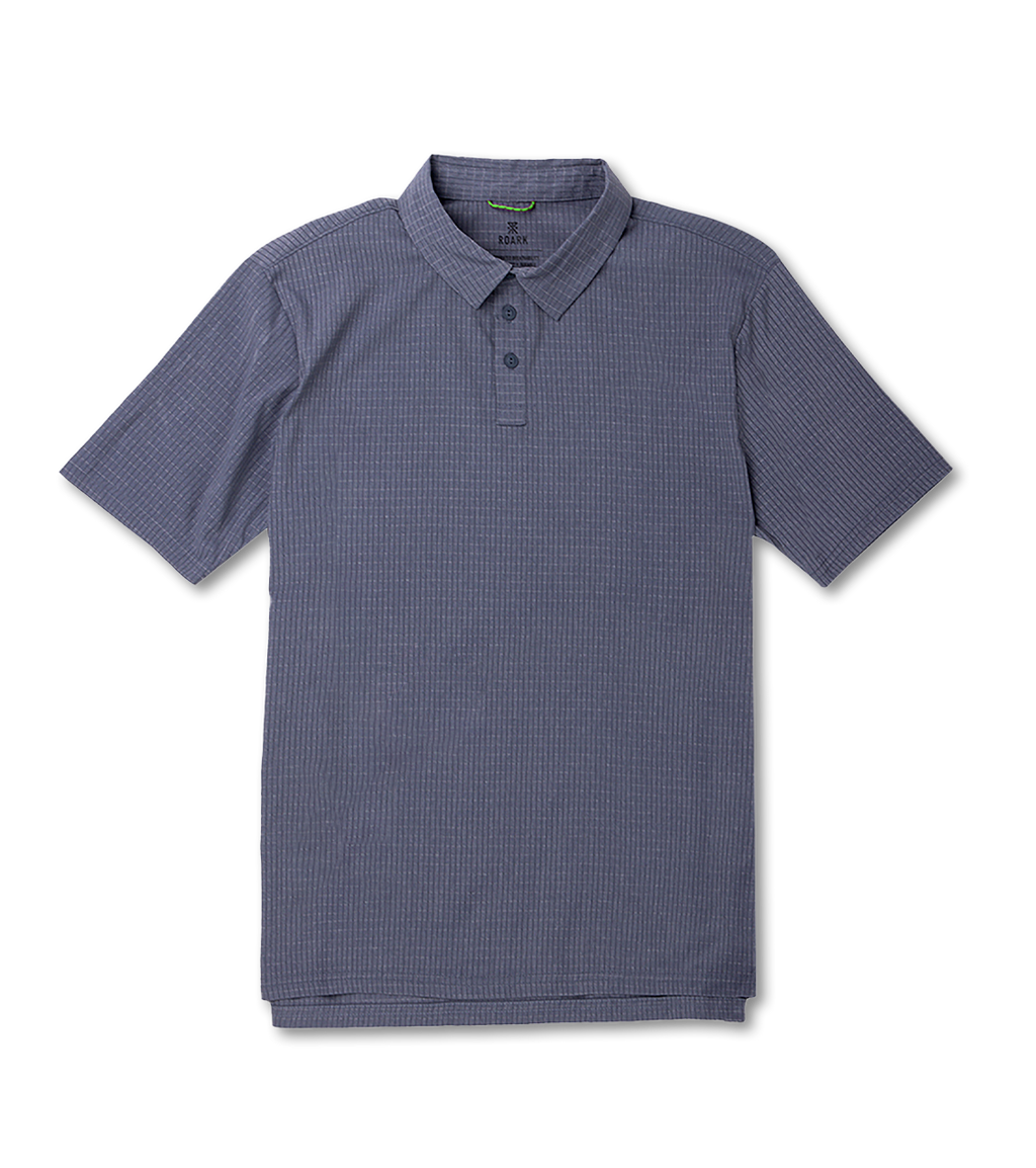 Bless Up Breathable Stretch Polo Shirt - Schiefergrau