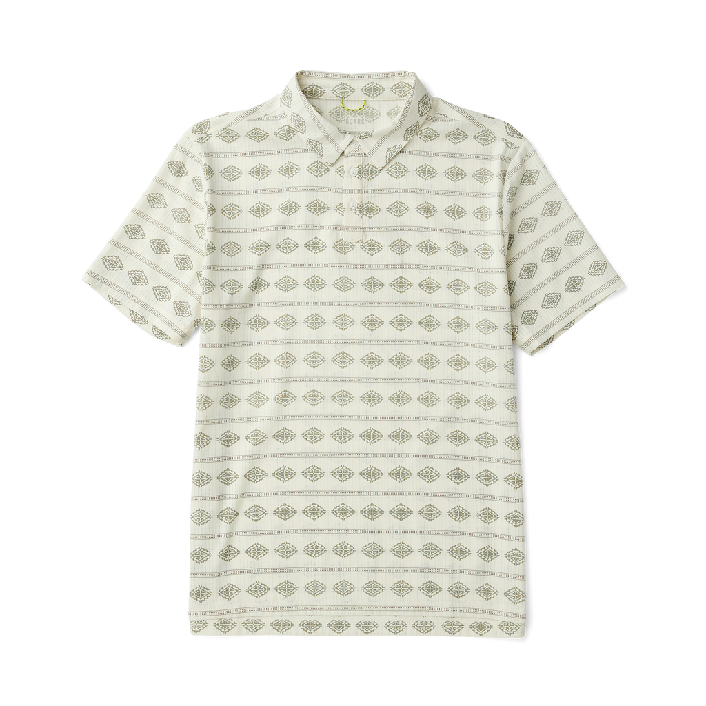 Bless Up Breathable Stretch Polo Shirt - Unbleached