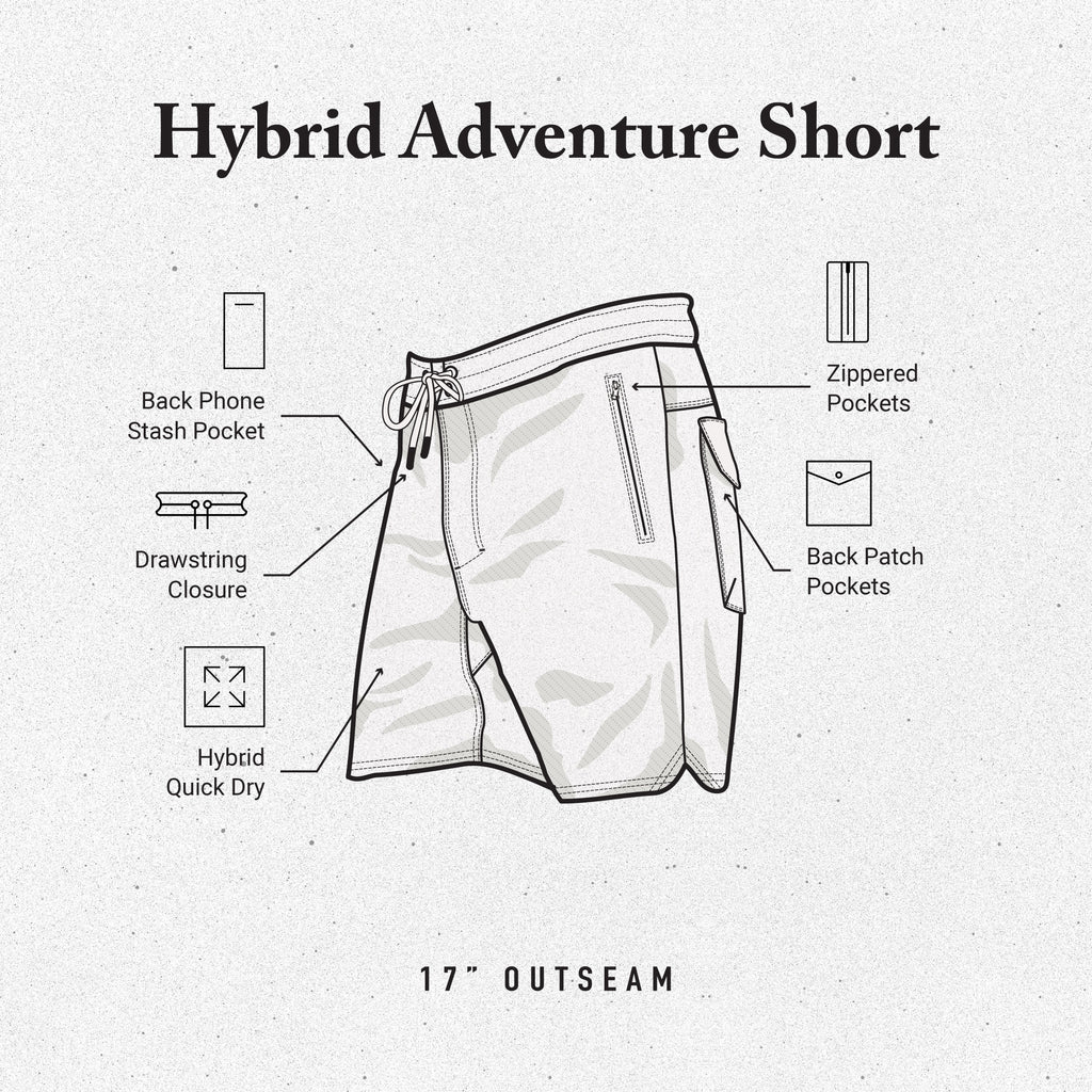Layover Trail Shorts - Pignoli