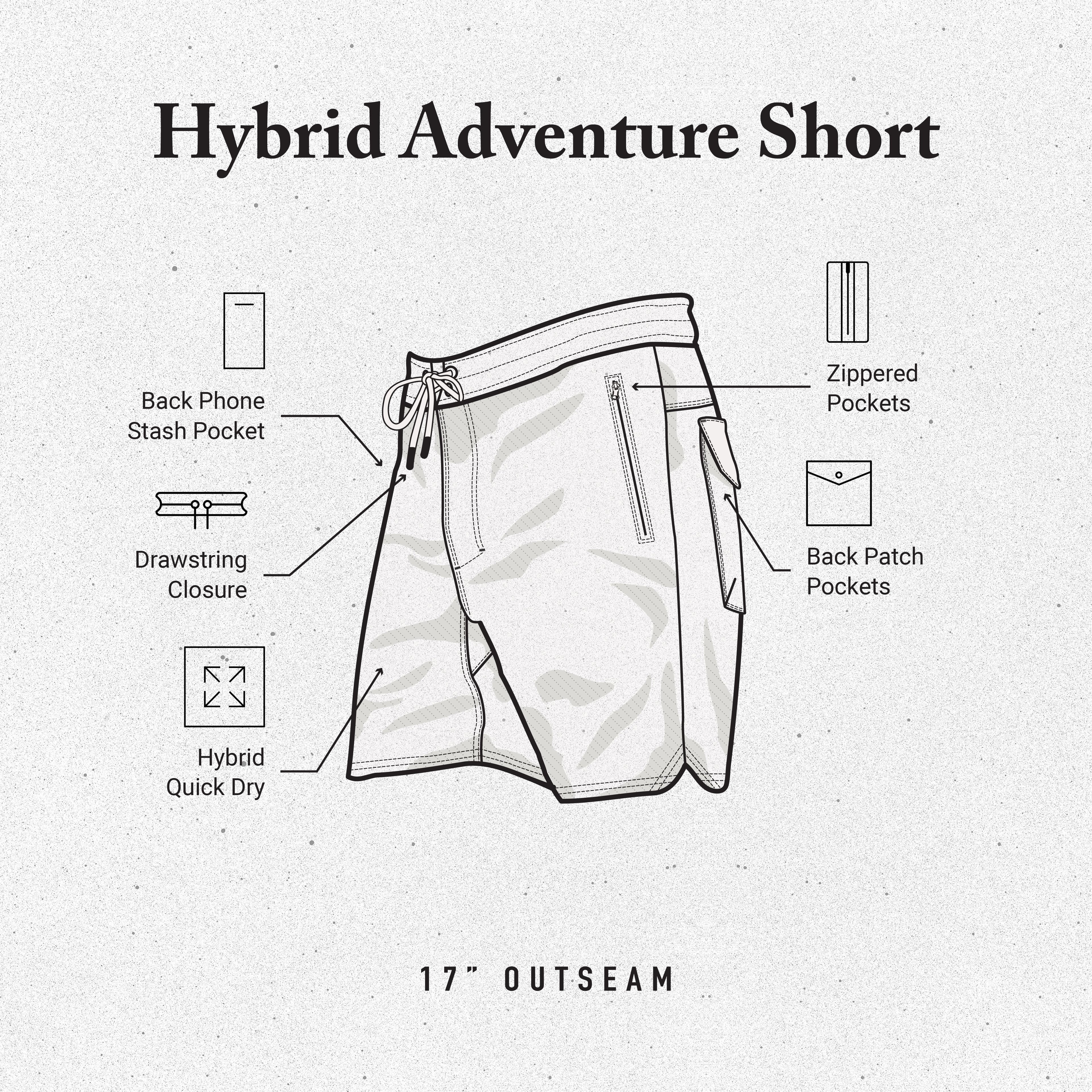 Layover Trail Shorts - Pignoli