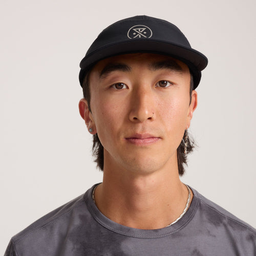 Alta Elite Run Hat Strapback Hat - Schwarz