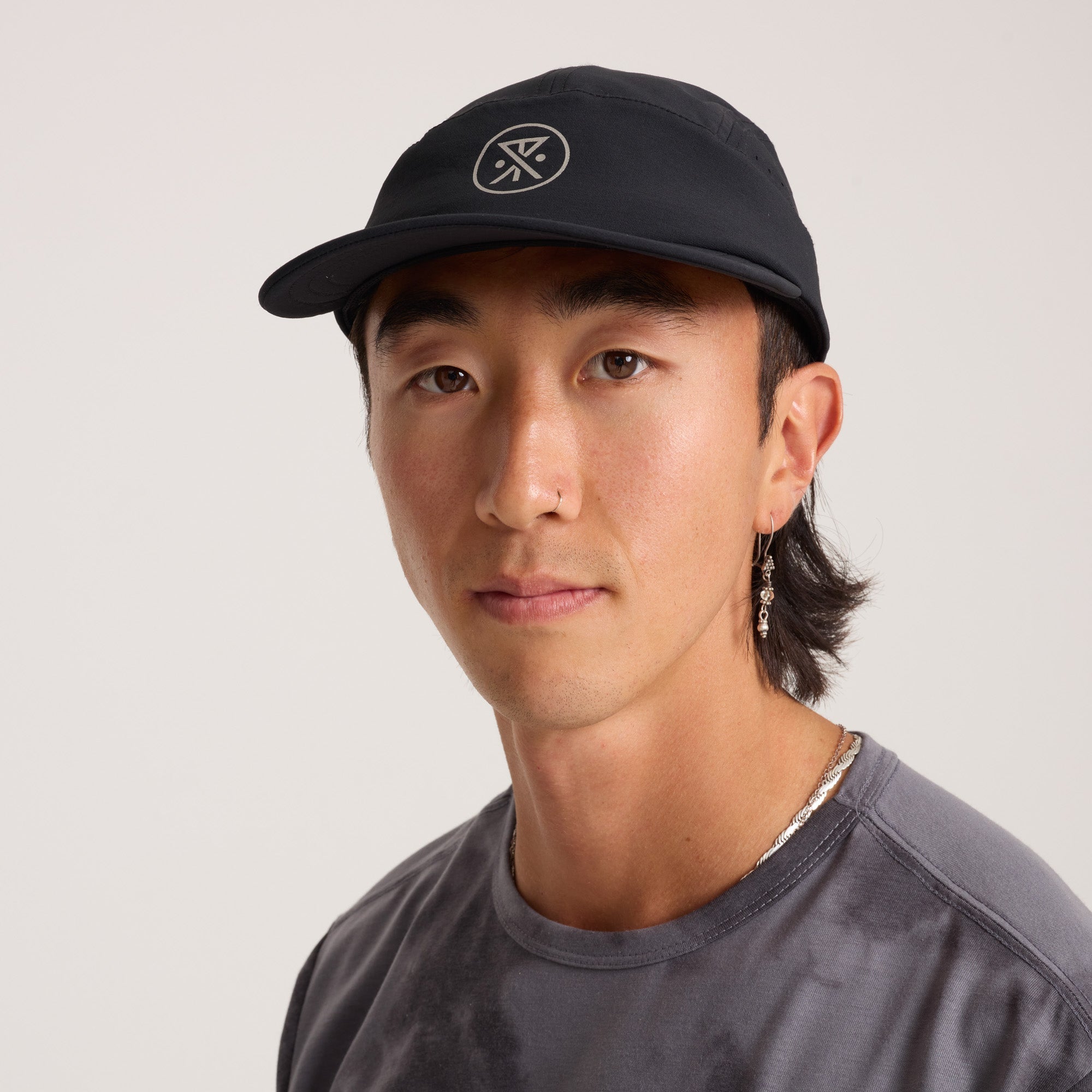 Alta Elite Run Hat Strapback Hat - Schwarz