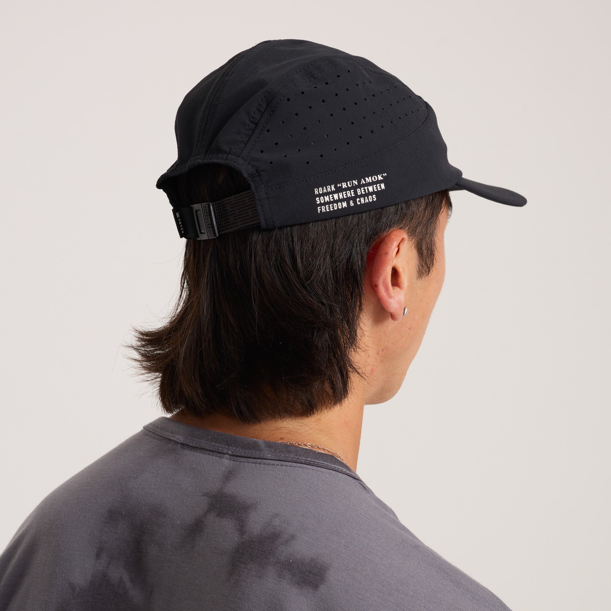 Alta Elite Run Hat Strapback Hat - Schwarz