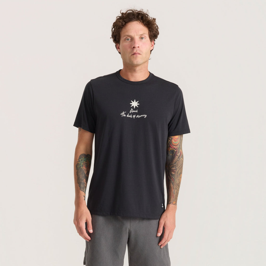 Mathis Active Kurzarm Tee - Bod Schwarz