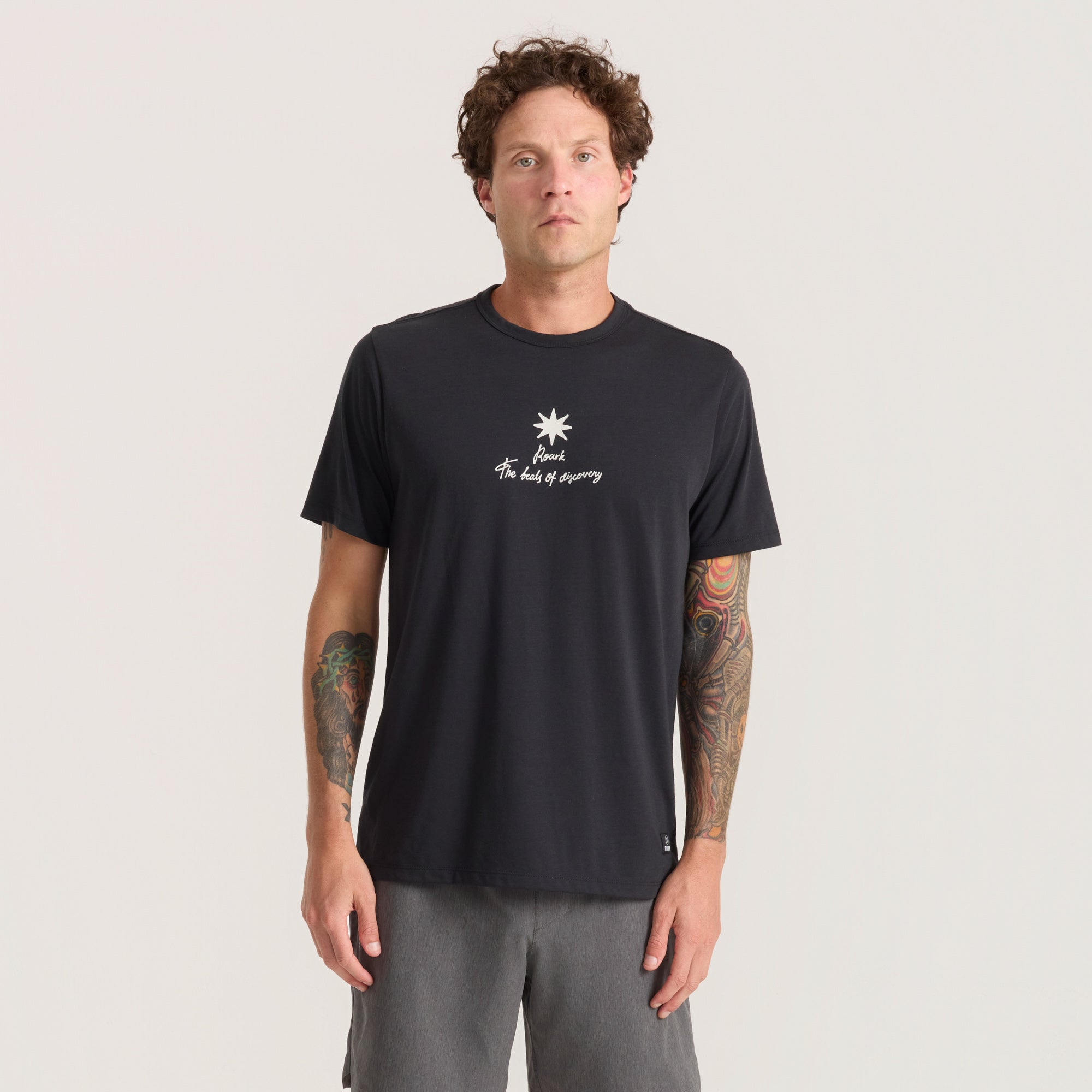 Mathis Active Kurzarm Tee - Bod Schwarz