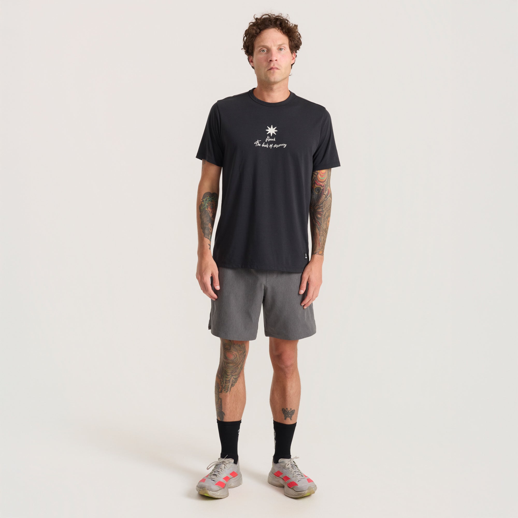 Mathis Active Kurzarm Tee - Bod Schwarz