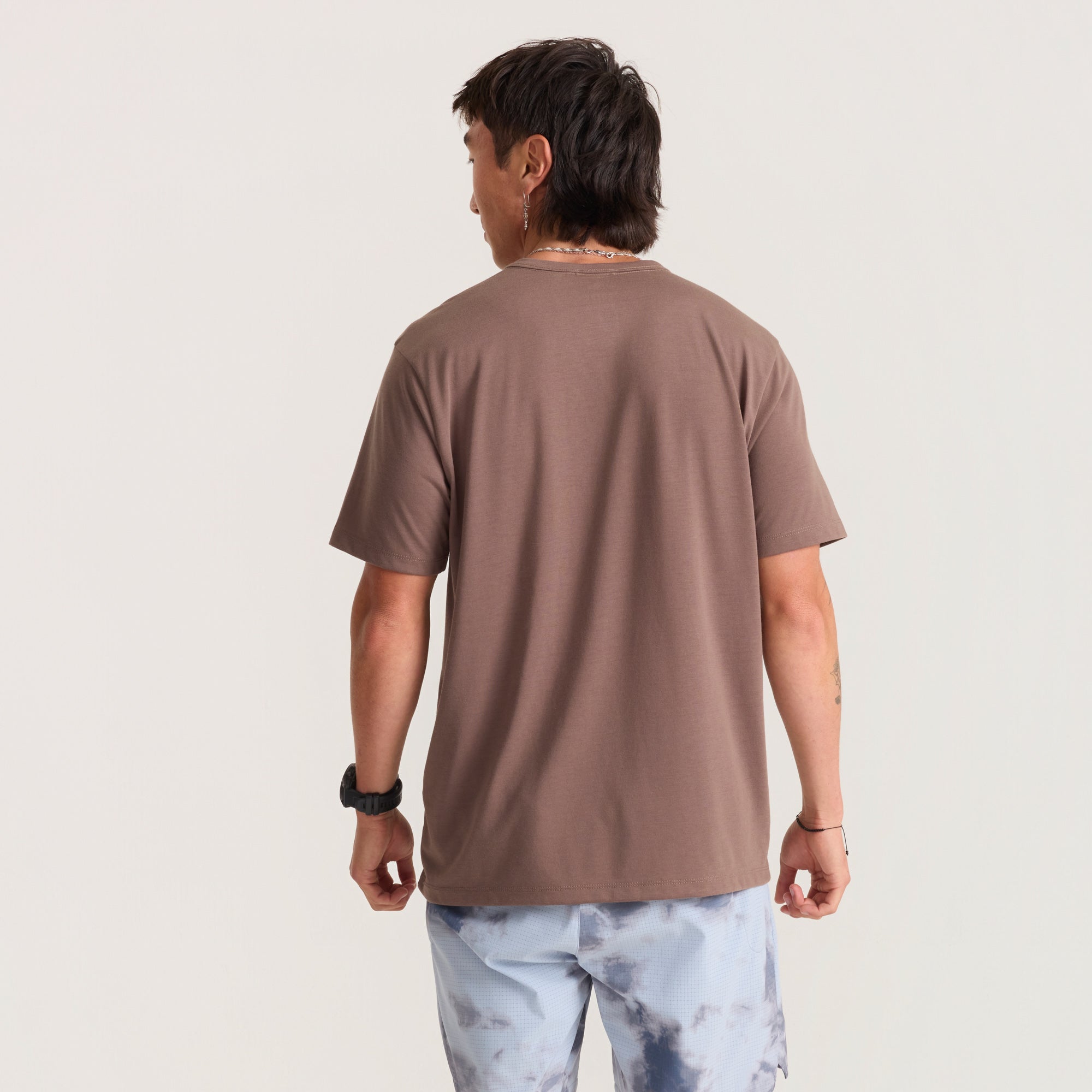 Mathis Active Kurzarm Tee - Faded Braun (Deutsche Ausgabe)
