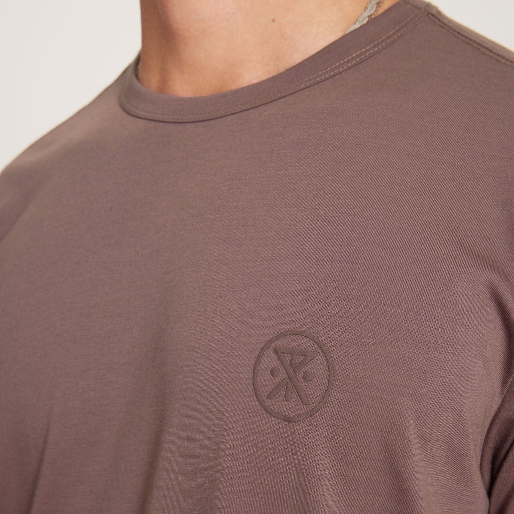 Mathis Active Kurzarm Tee - Faded Braun (Deutsche Ausgabe)