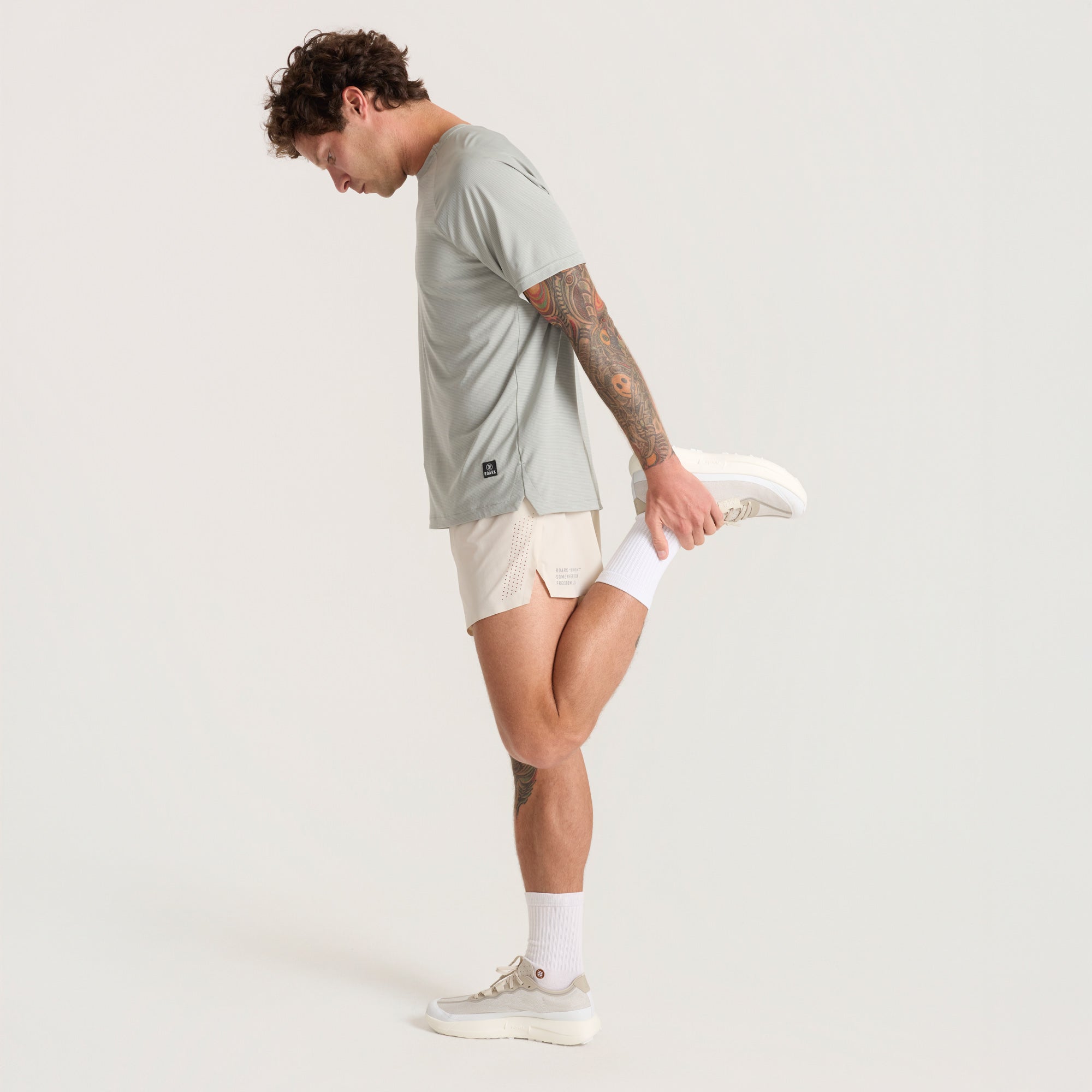 Alta Elite Trail Kurzarm Tee - Grau