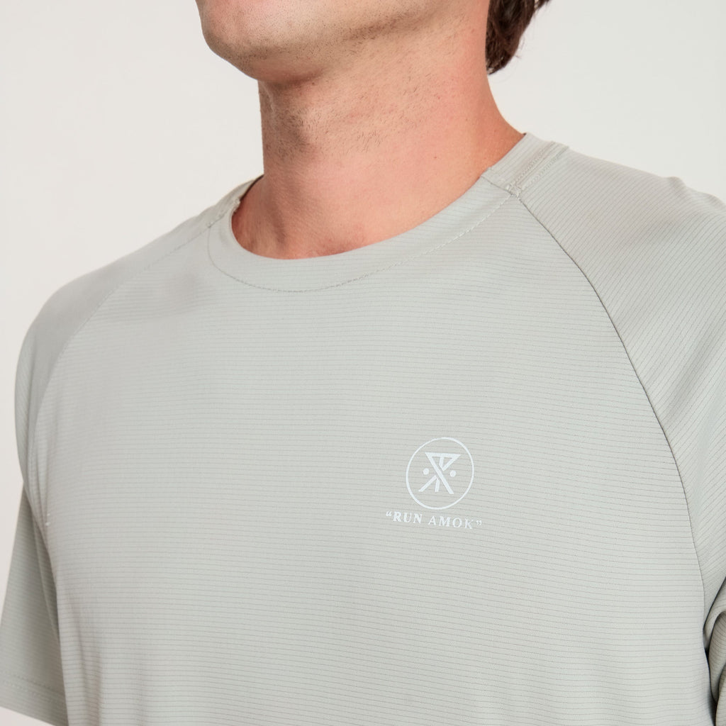 Alta Elite Trail Kurzarm Tee - Grau