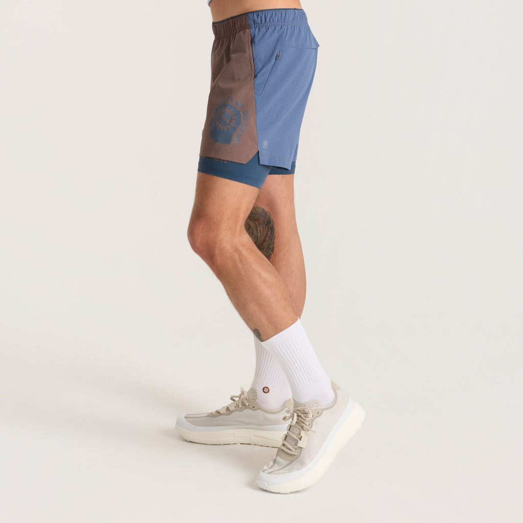Bommer 3.5' Shorts für Faded Braun