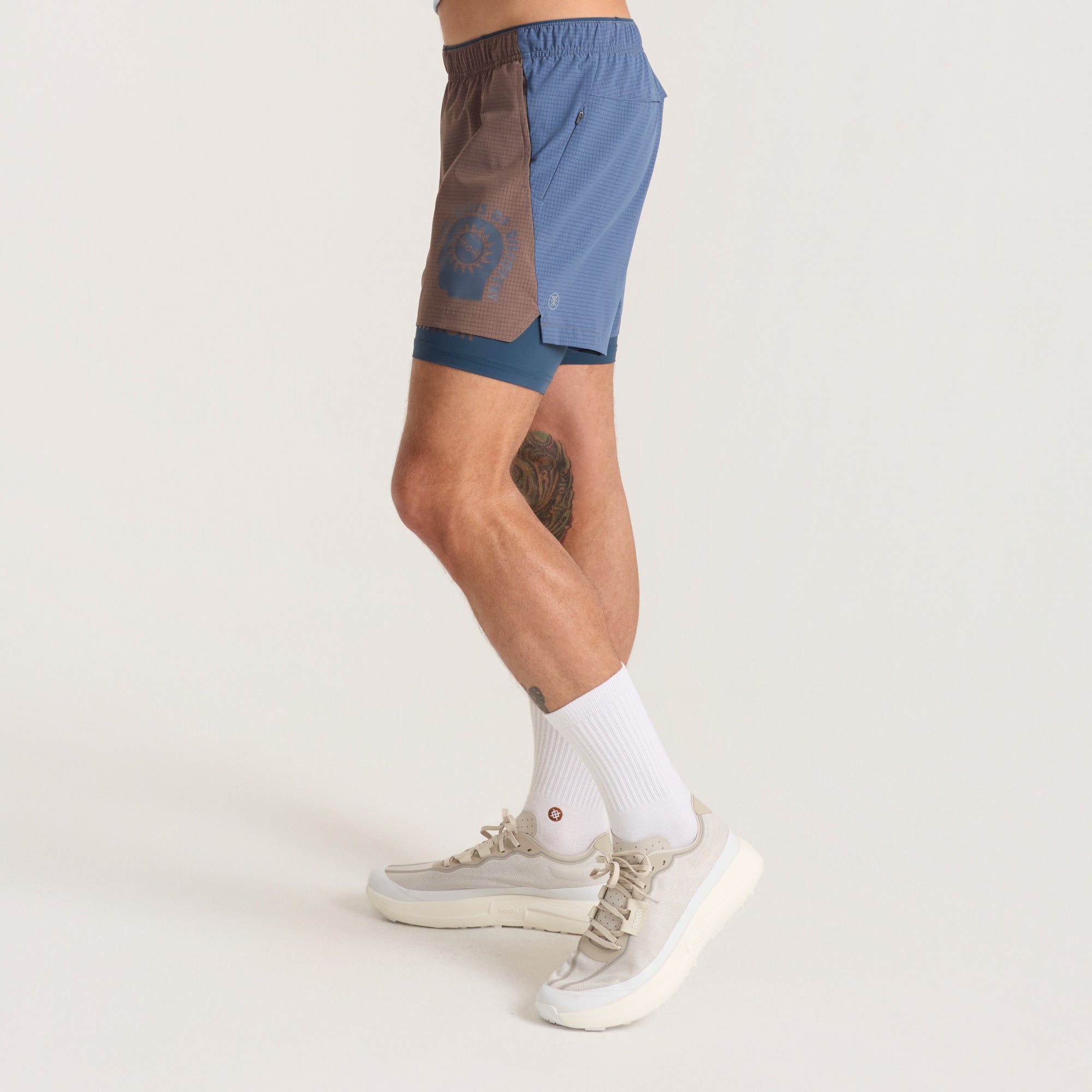Bommer 3.5' Shorts für Faded Braun