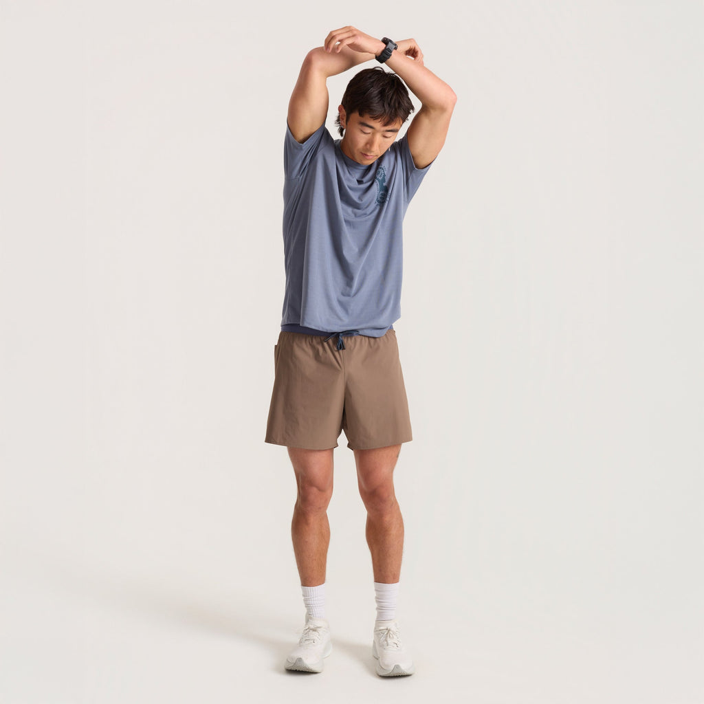 Alta 5' Shorts für Faded Braun