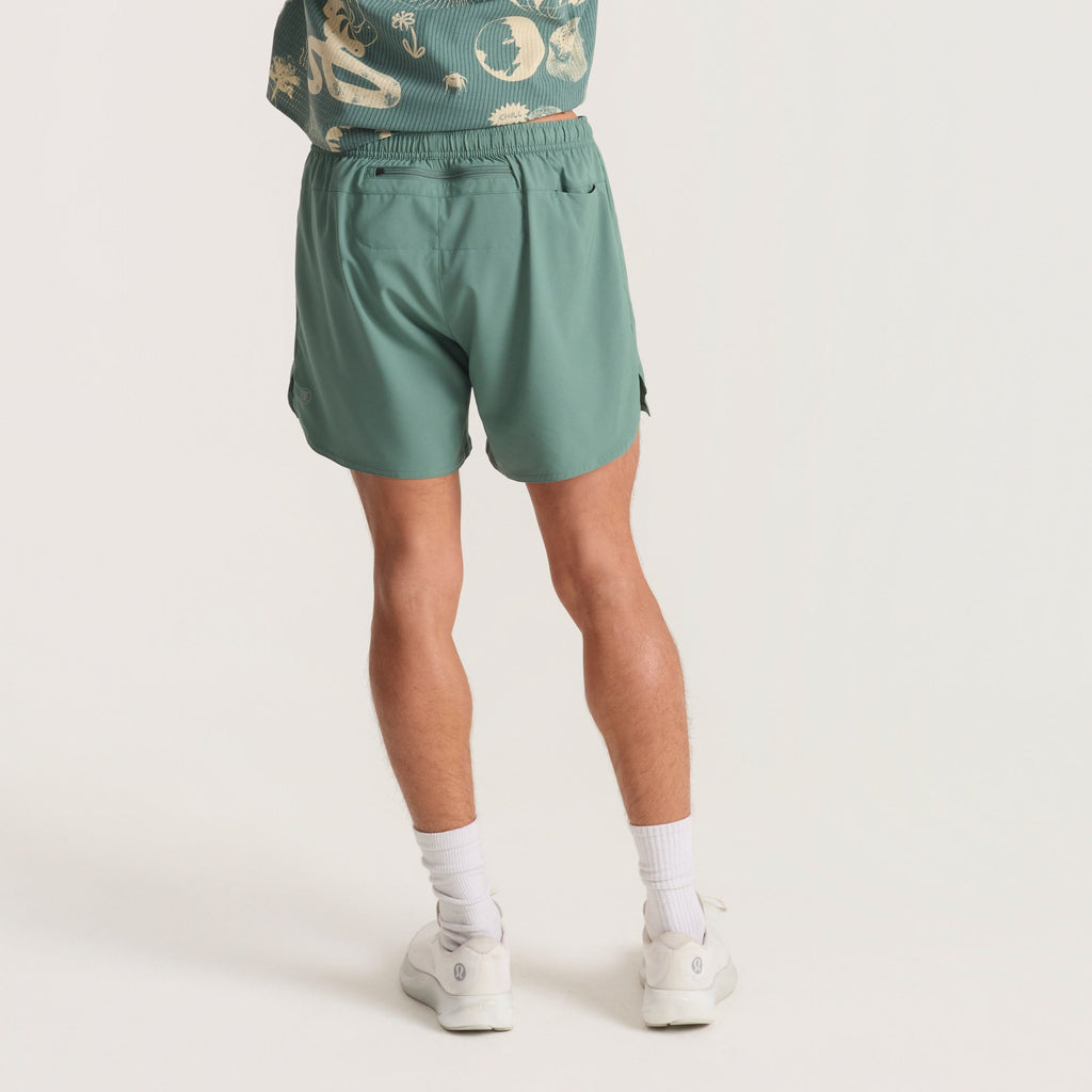 Baja 5' Shorts — Schiefergrün
