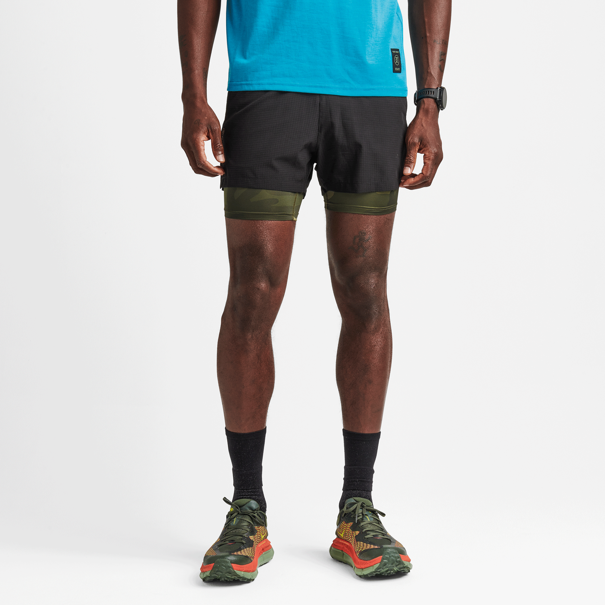 Bommer 3.5' Shorts - Schwarz