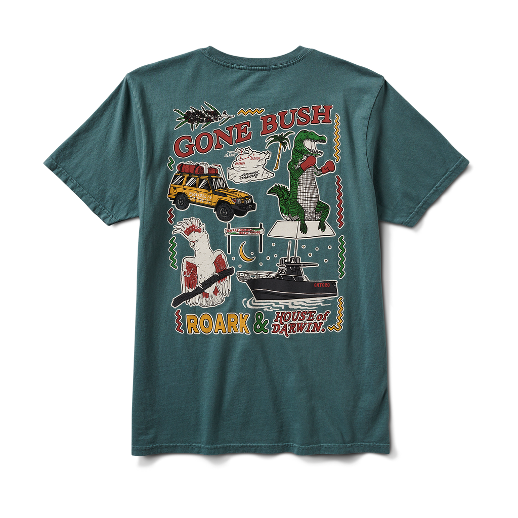 H.O.D Postcard Premium-T-Shirt - Wald