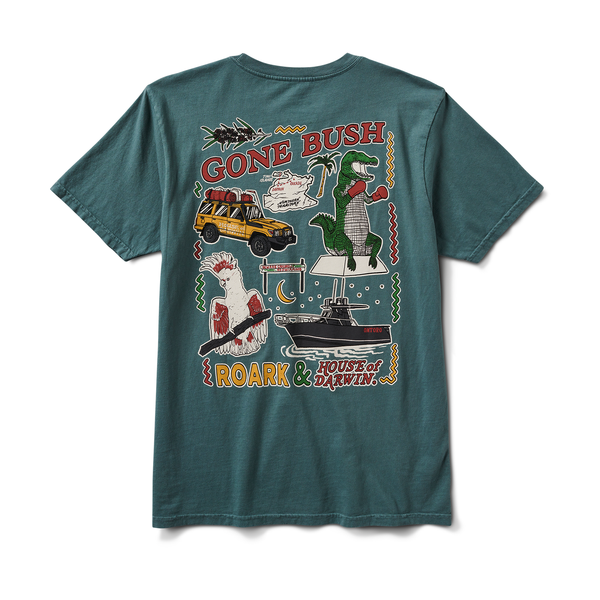 H.O.D Postcard Premium-T-Shirt - Wald