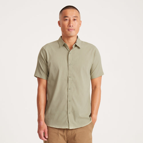 Bless Up Atmungsaktives Stretch-Shirt - Sage