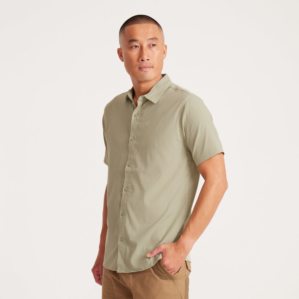 Bless Up Atmungsaktives Stretch-Shirt - Sage