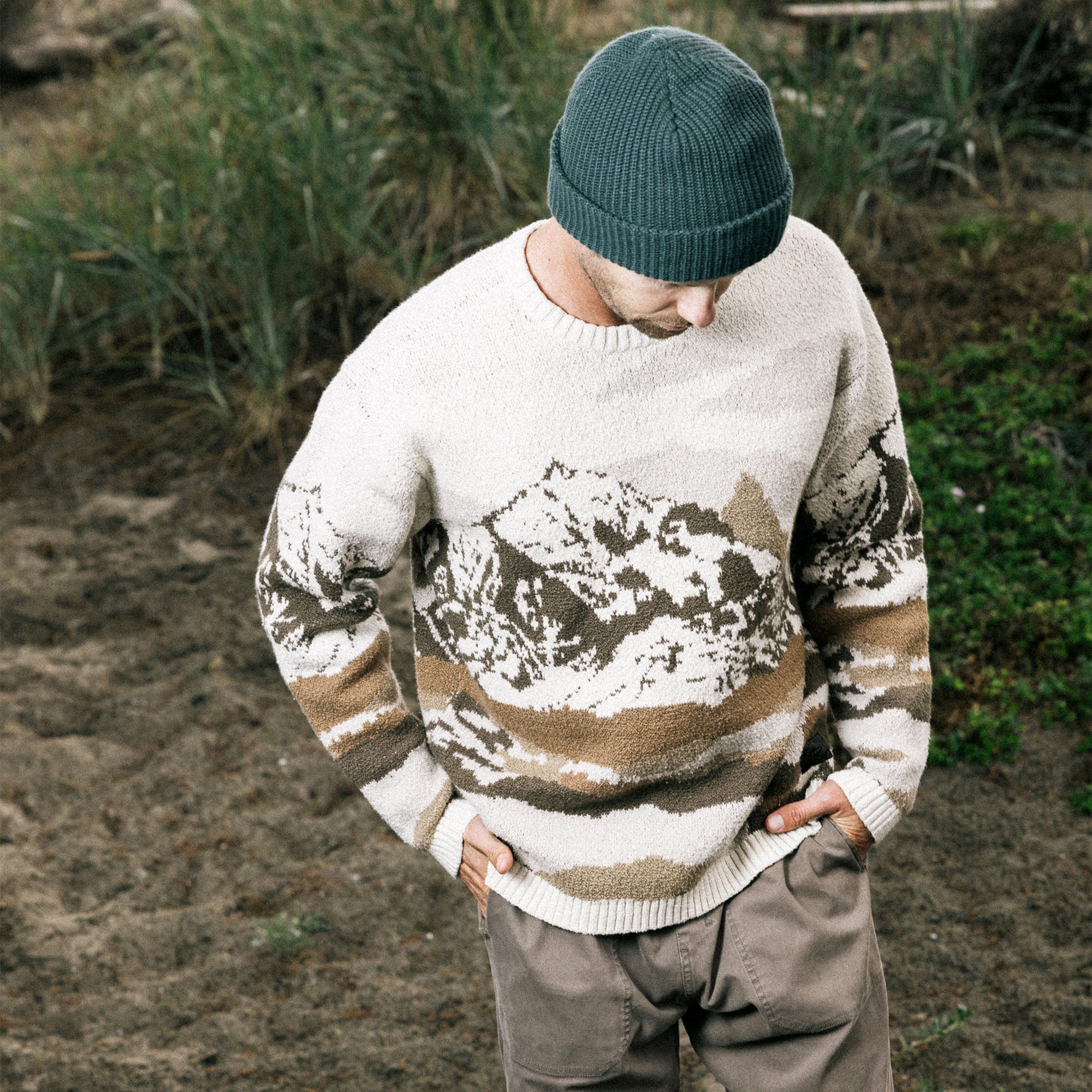 Tierra del Sur Sweater — Khaki