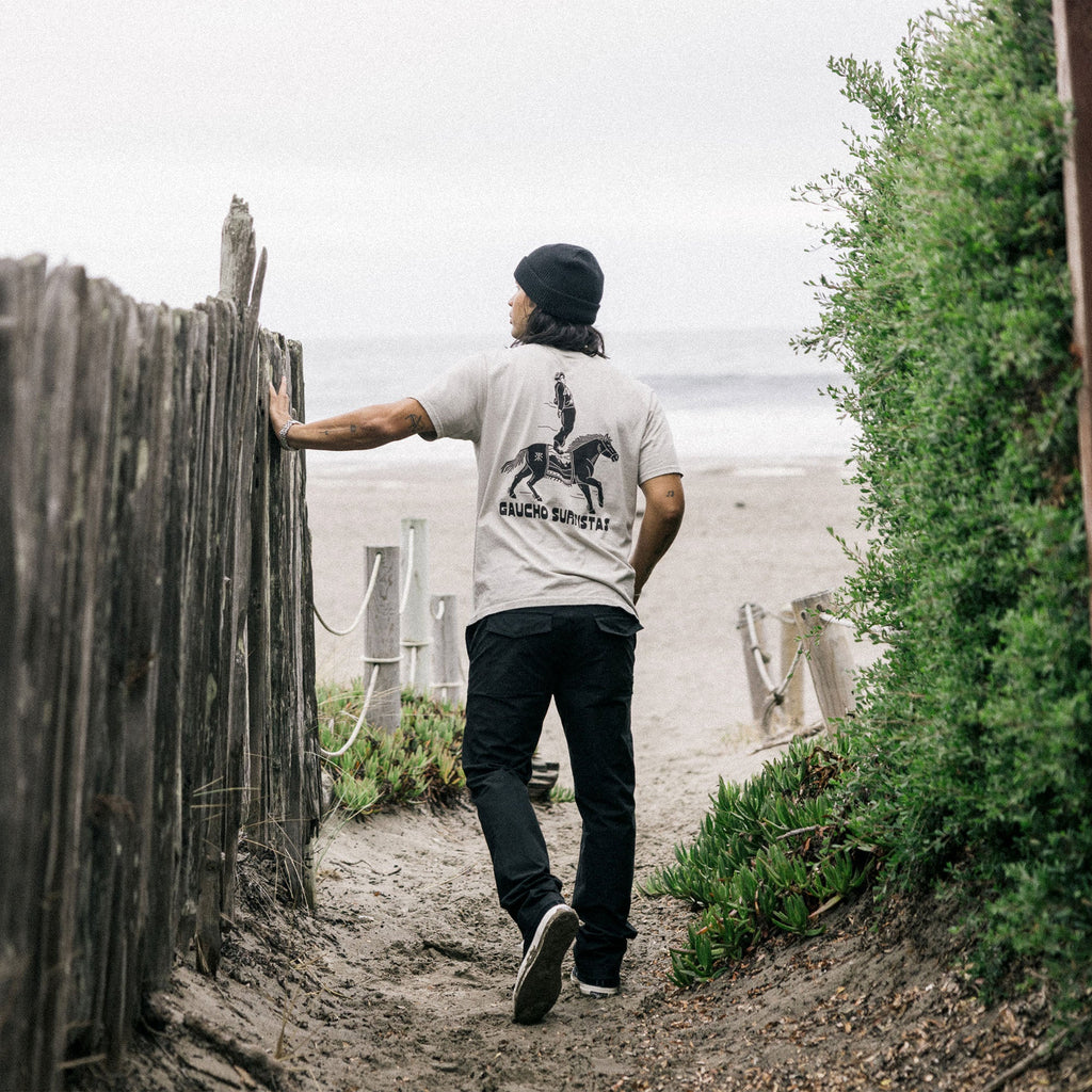 Surfista Premium-T-Shirt - Fossil