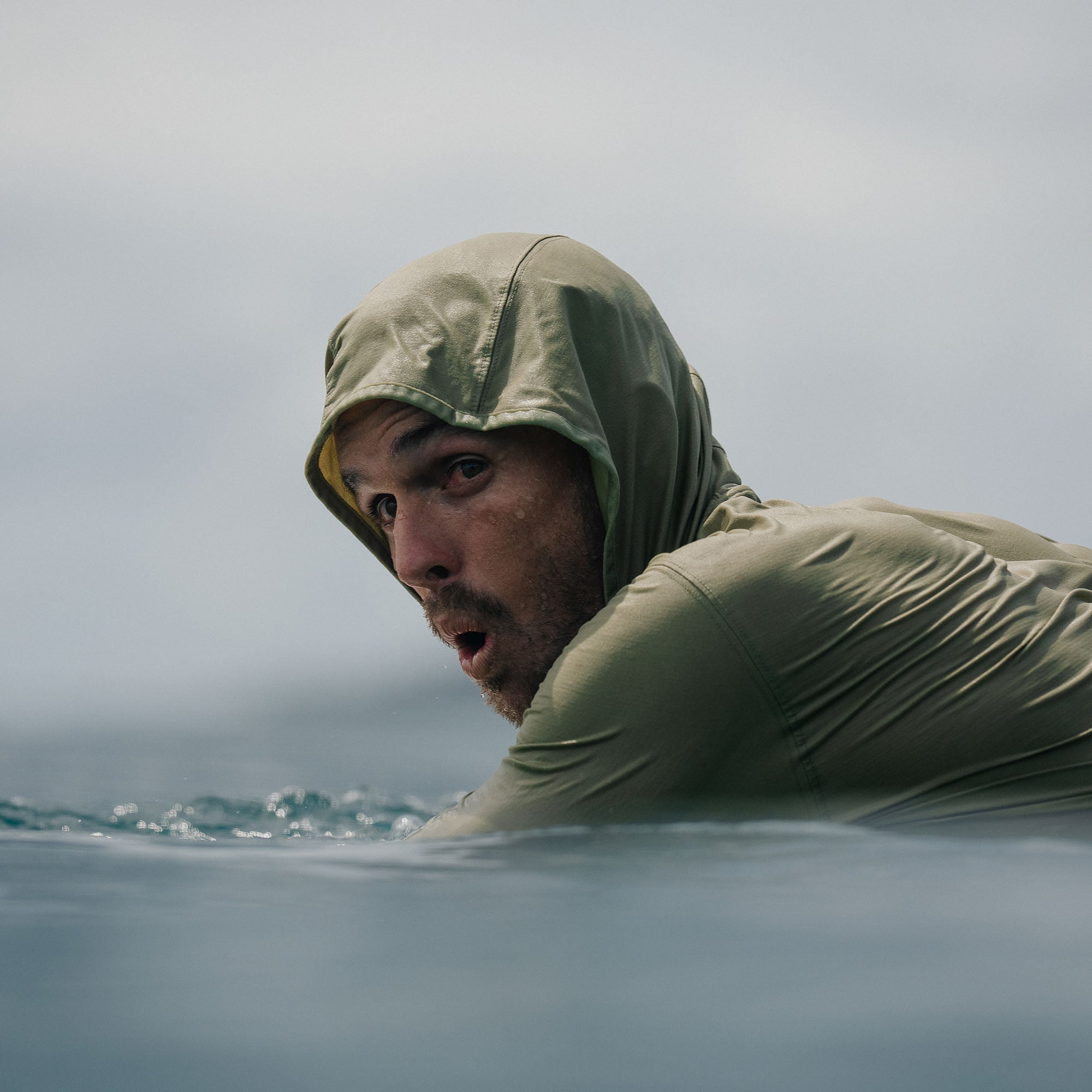 Venture UPF Kapuzenpullover — Sage