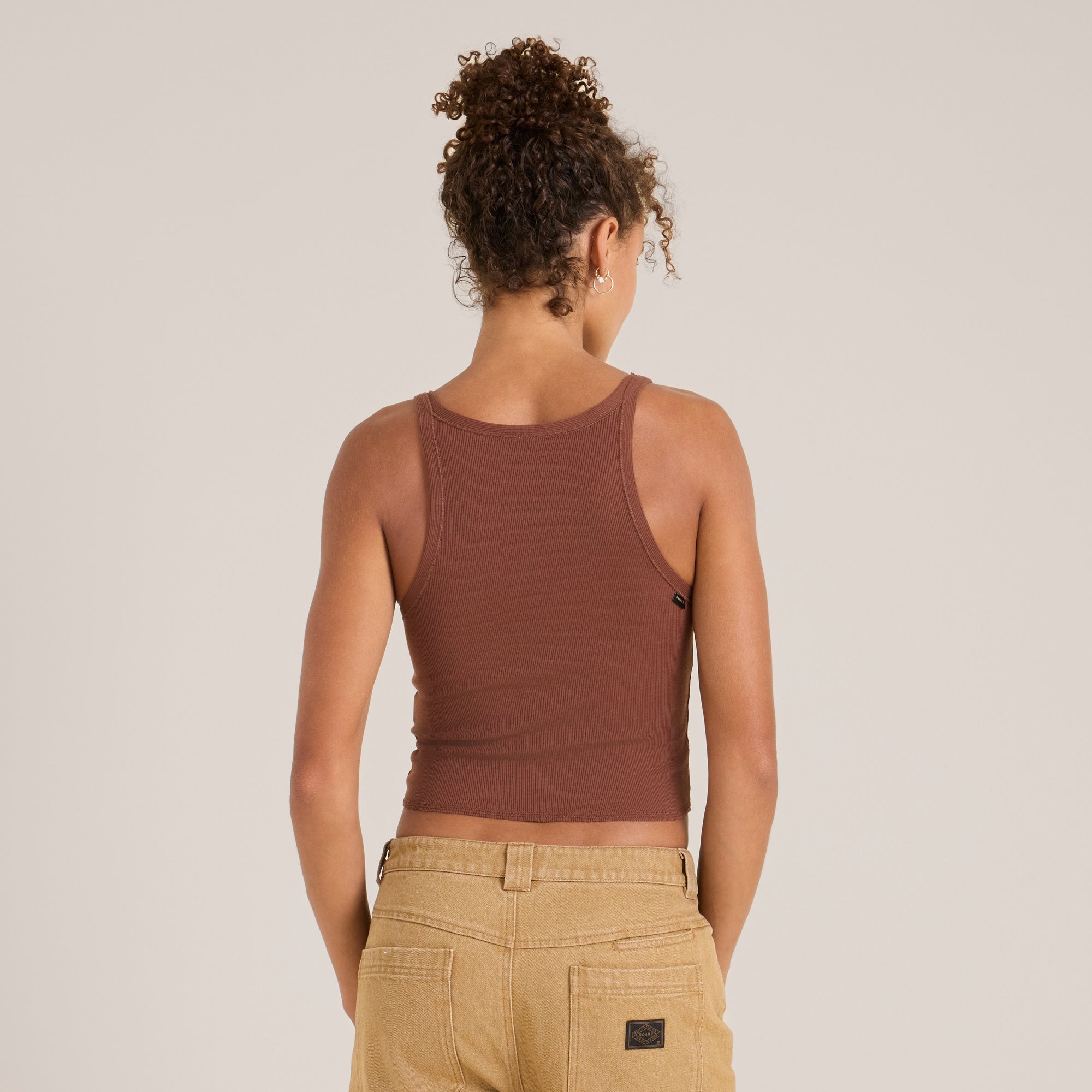 Wind Worn Tanktop - Sepia