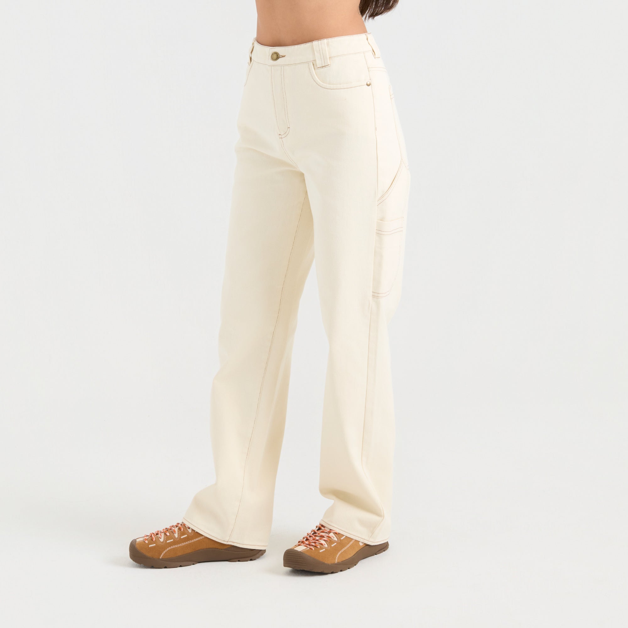 HWY 1 Denim Pant — Bone