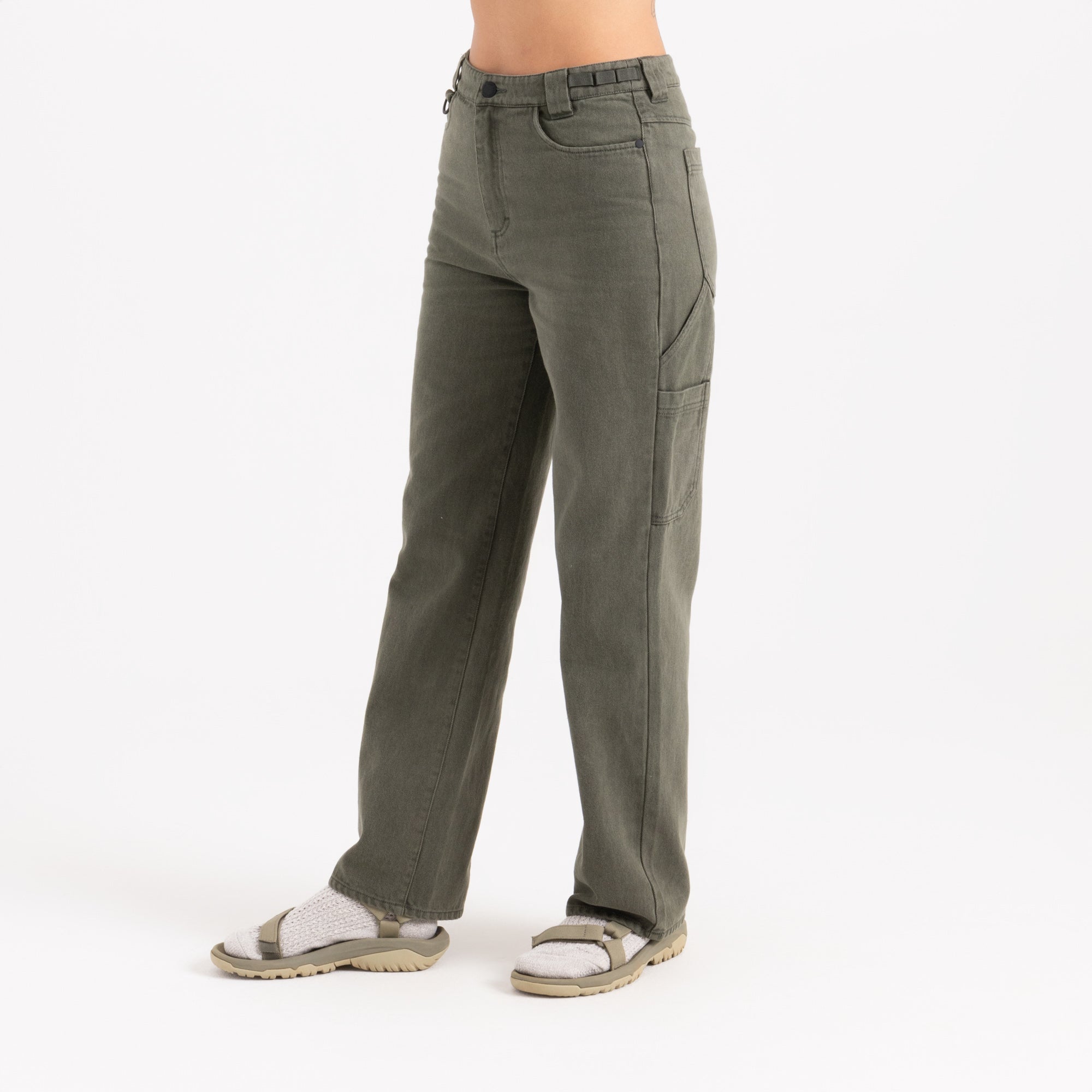 HWY 1 Pant Denim - Dark Military
