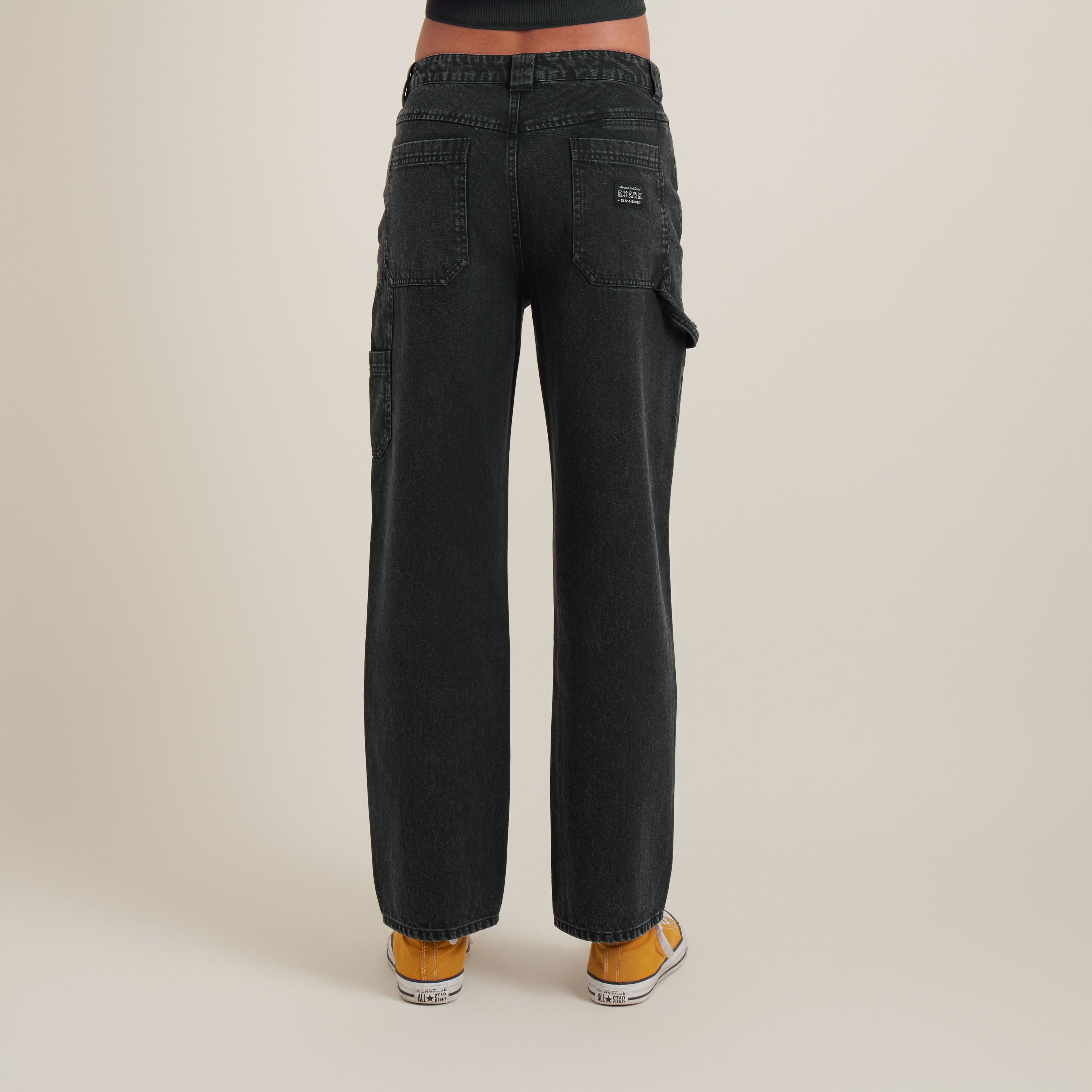 HWY 1 Jeans - Faded Schwarz