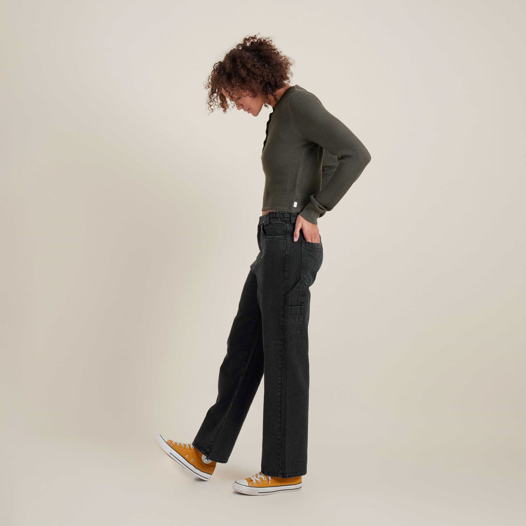 HWY 1 Jeans - Faded Schwarz