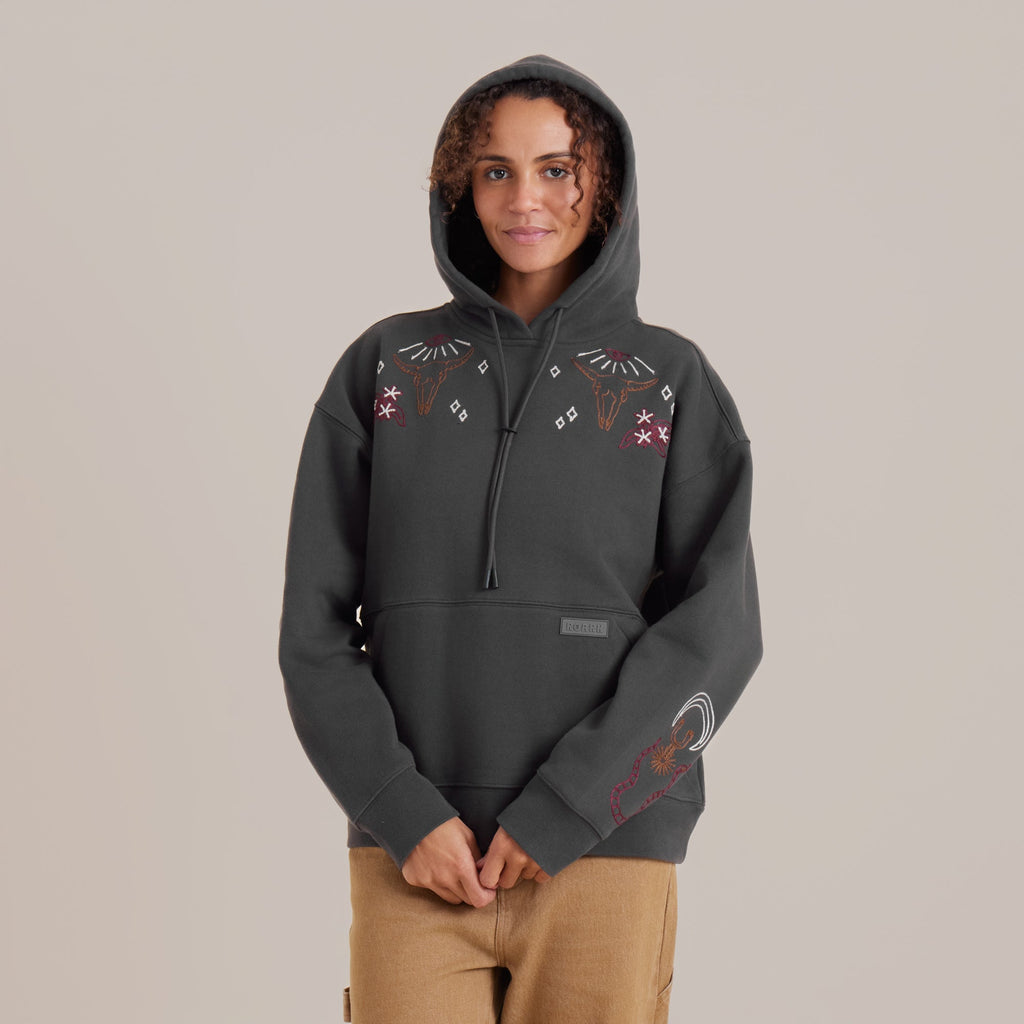 Hiker Kapuzenpullover - Faded Schwarz