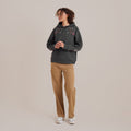 Hiker Kapuzenpullover - Faded Schwarz