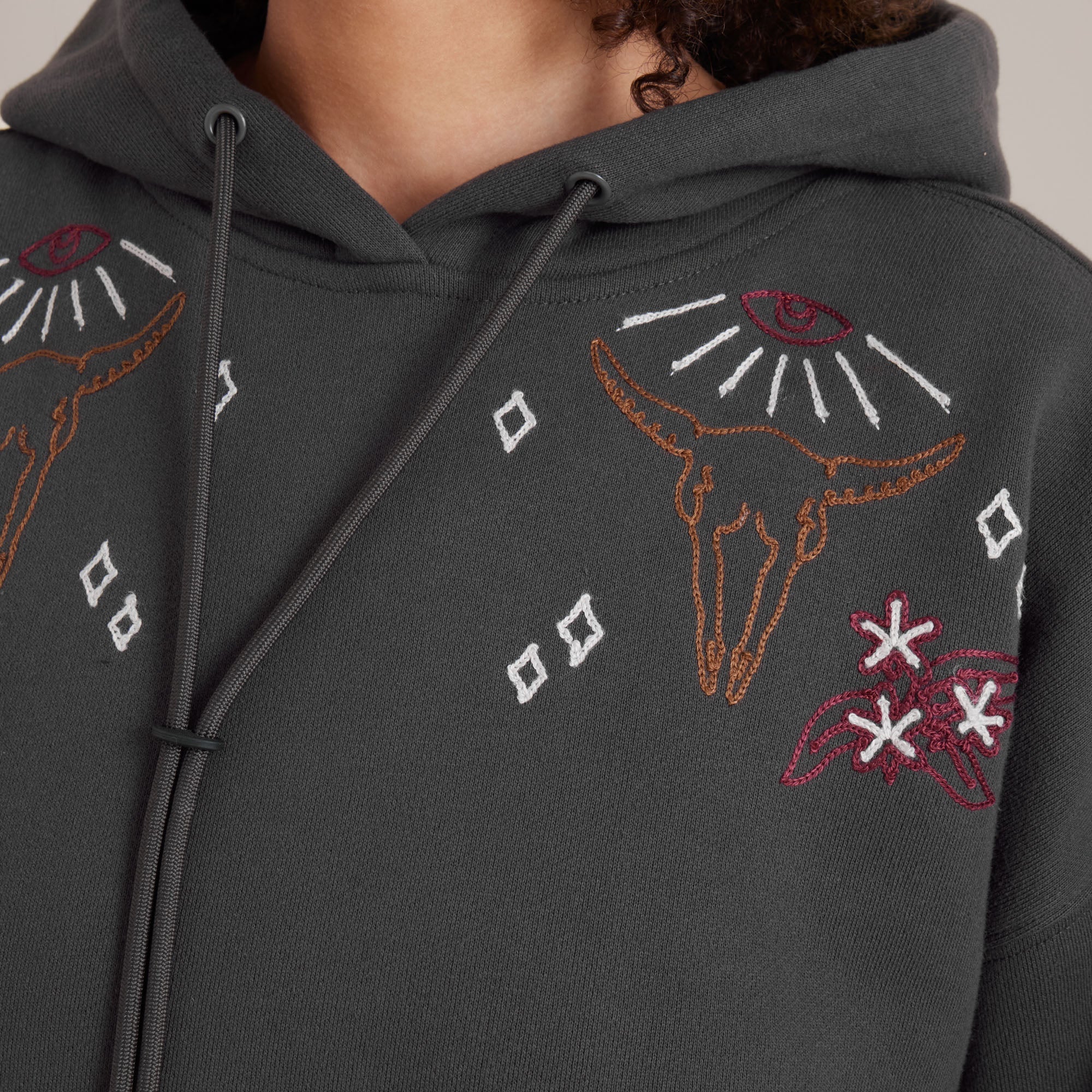 Hiker Kapuzenpullover - Faded Schwarz