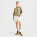 Port Crew Kapuzenpullover - Dusty Olivgrün