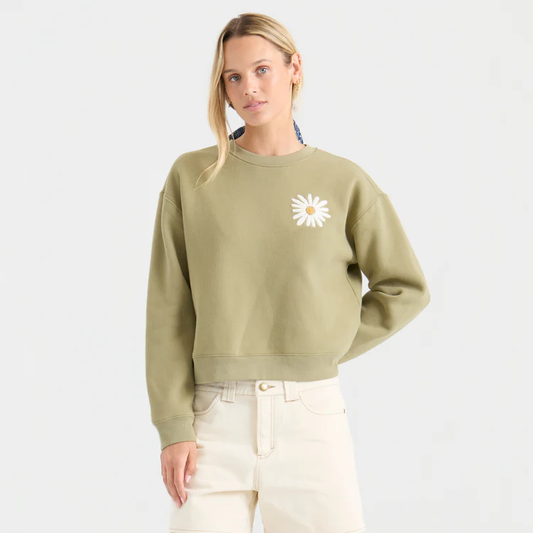 Port Crew Kapuzenpullover - Dusty Olivgrün