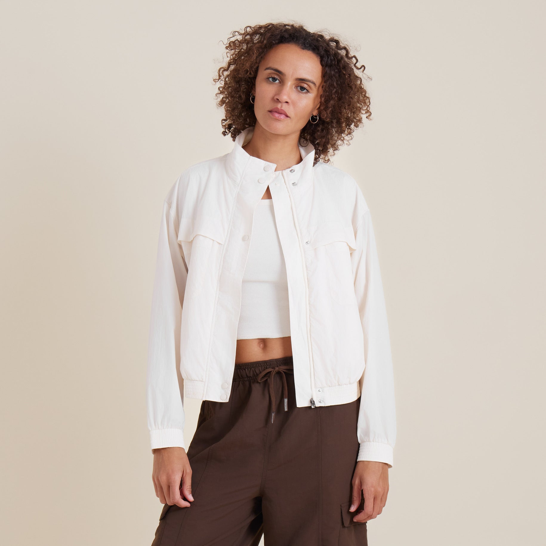 Harbor Jacke — Eggshell