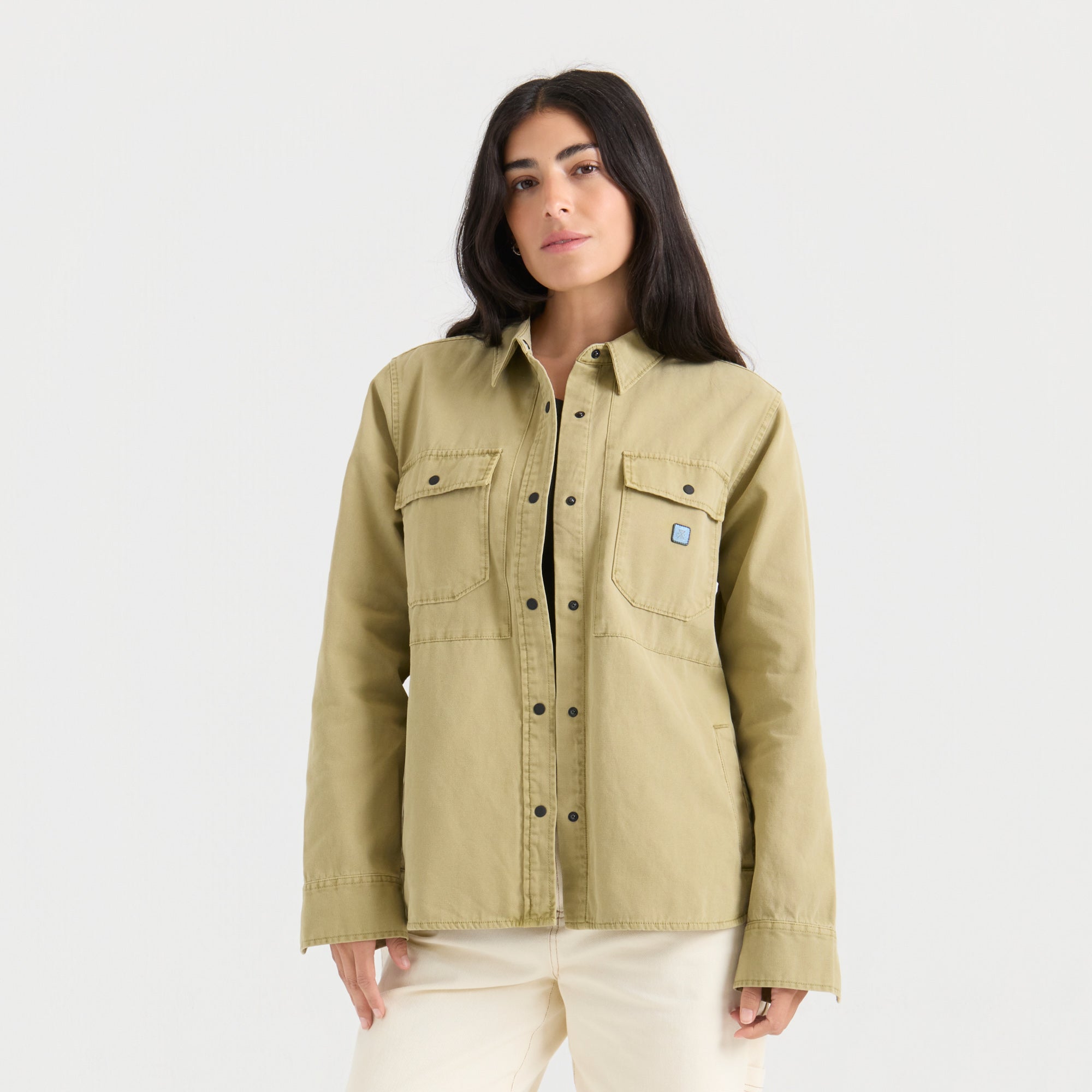 Hebrides Unlined Jacke - Dusty Olivgrün
