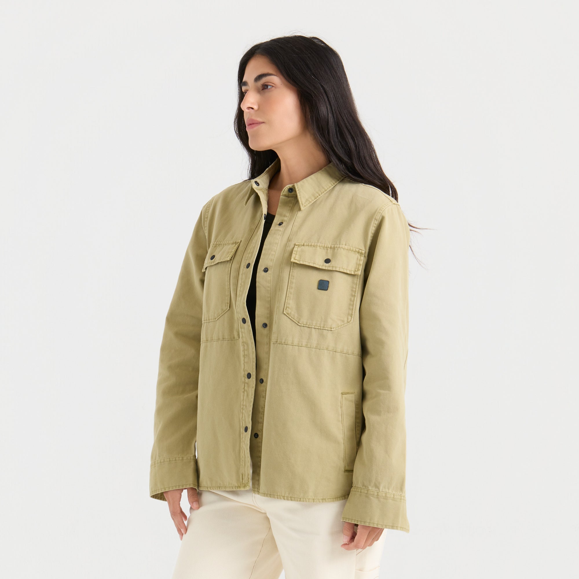 Hebrides Unlined Jacke - Dusty Olivgrün