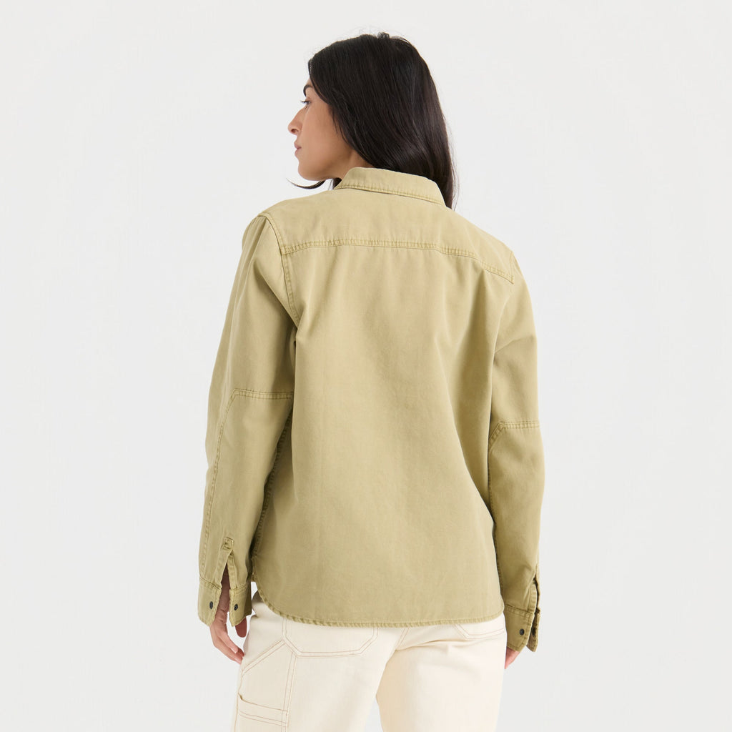 Hebrides Unlined Jacke - Dusty Olivgrün