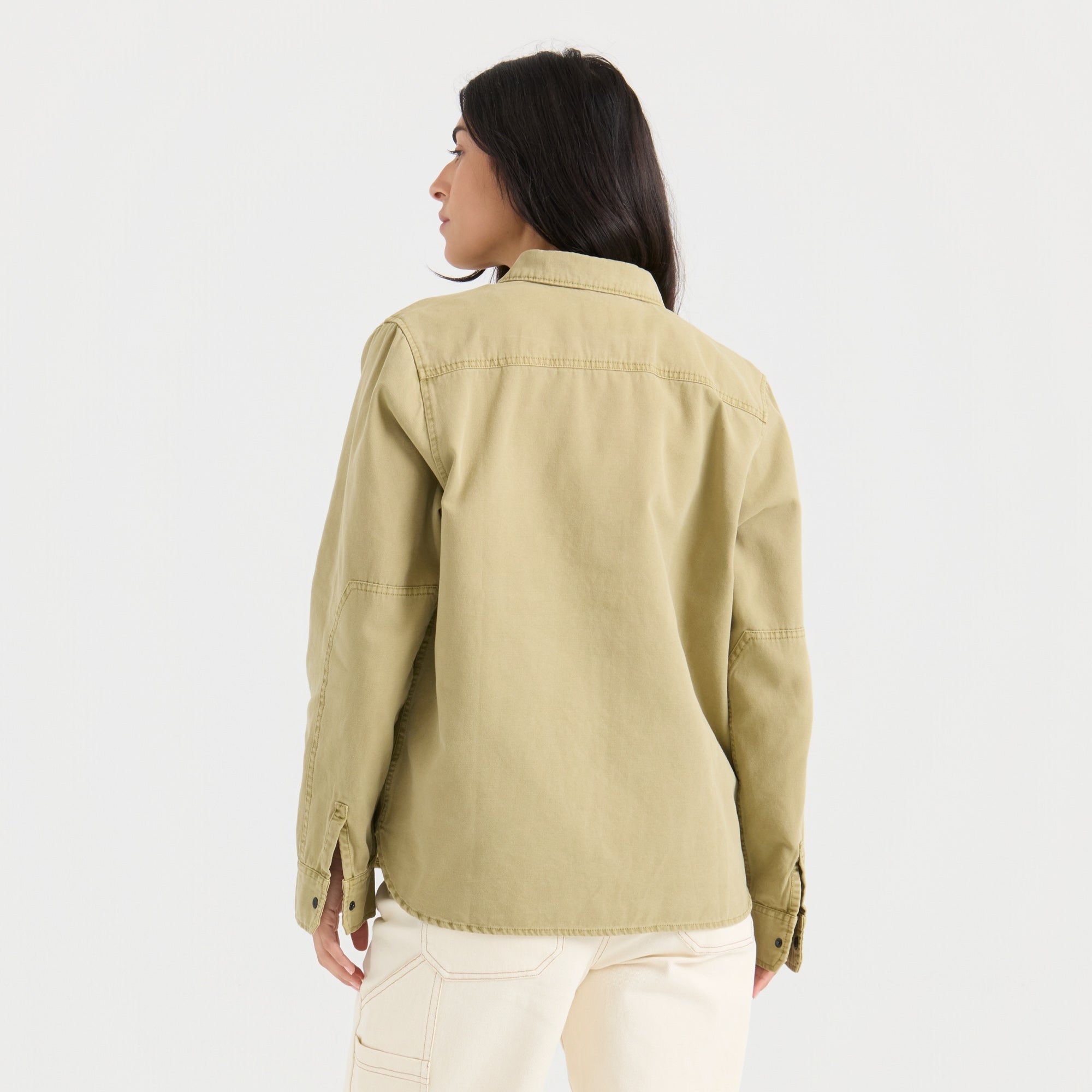 Hebrides Unlined Jacke - Dusty Olivgrün